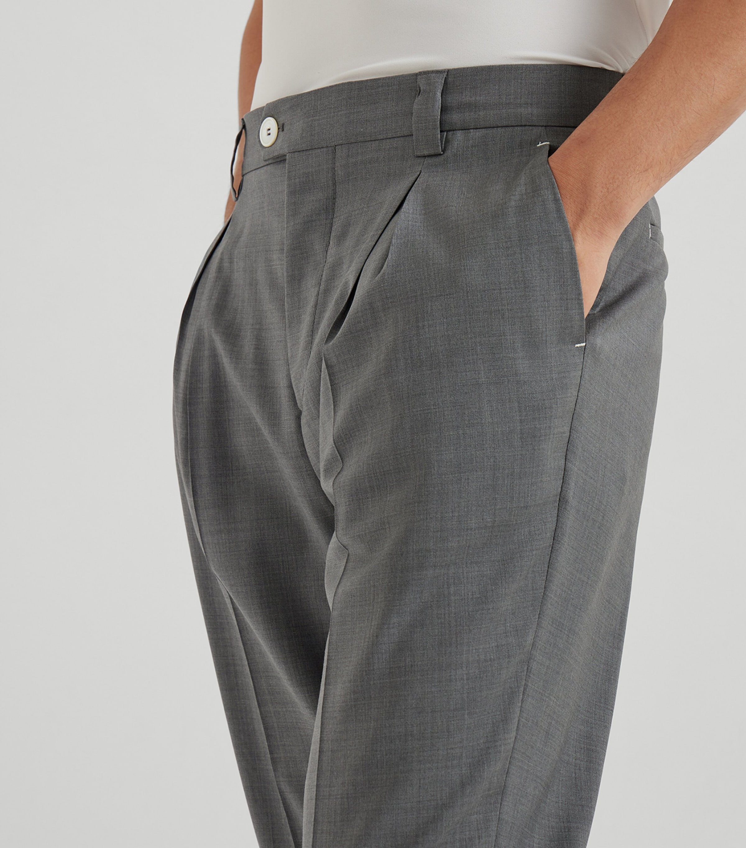 Virgin Wool Dynamic Trousers C9300 Image 5