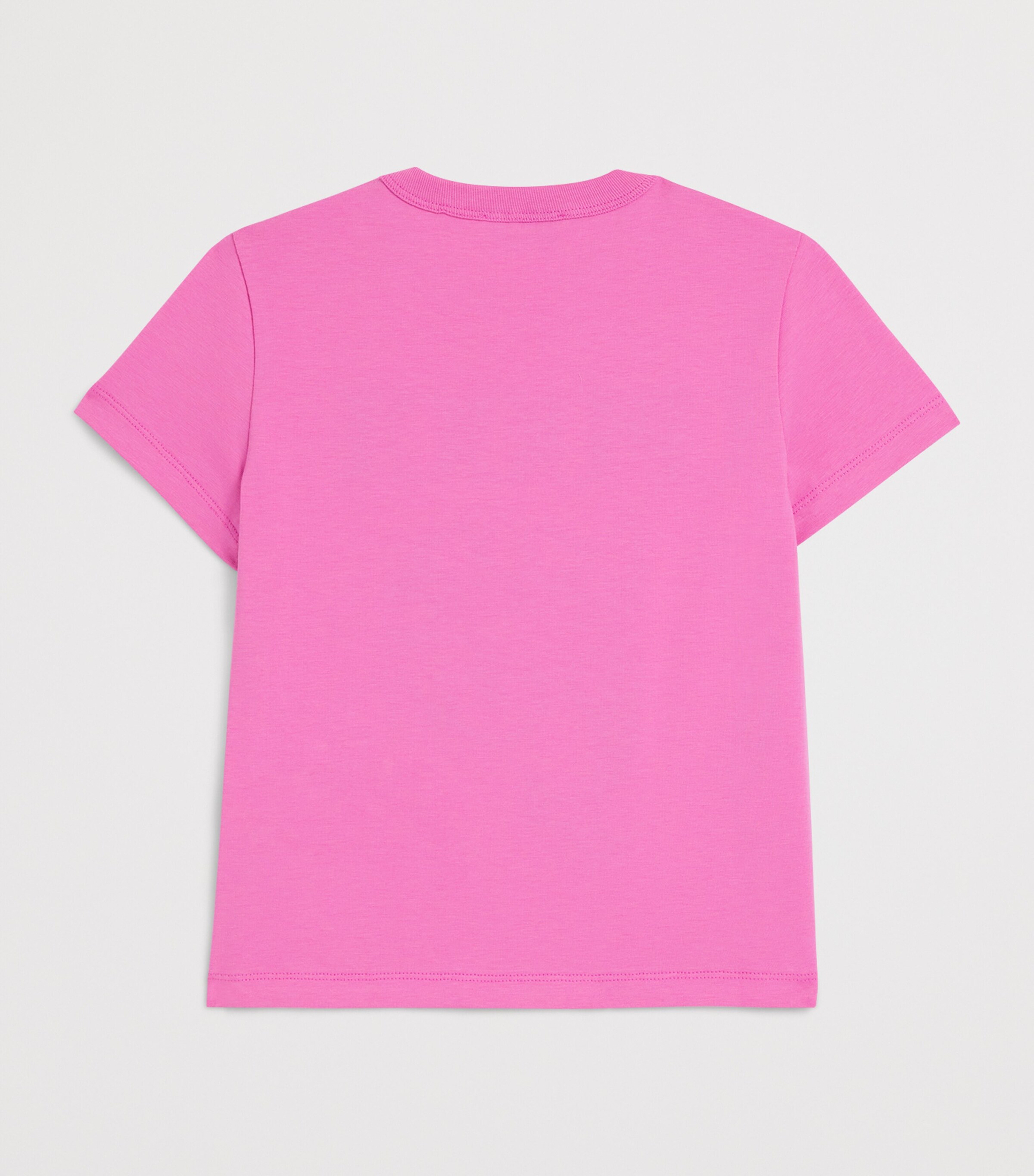 PUCCI Junior Textured Logo T-Shirt (4-14 Years) Verde/fucsia Image 2