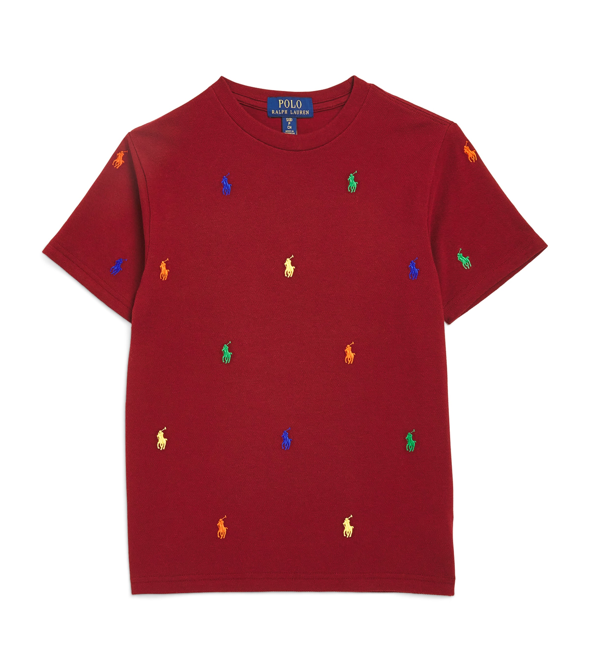 Shop Ralph Lauren Cotton Pony Logo T-shirt In Red