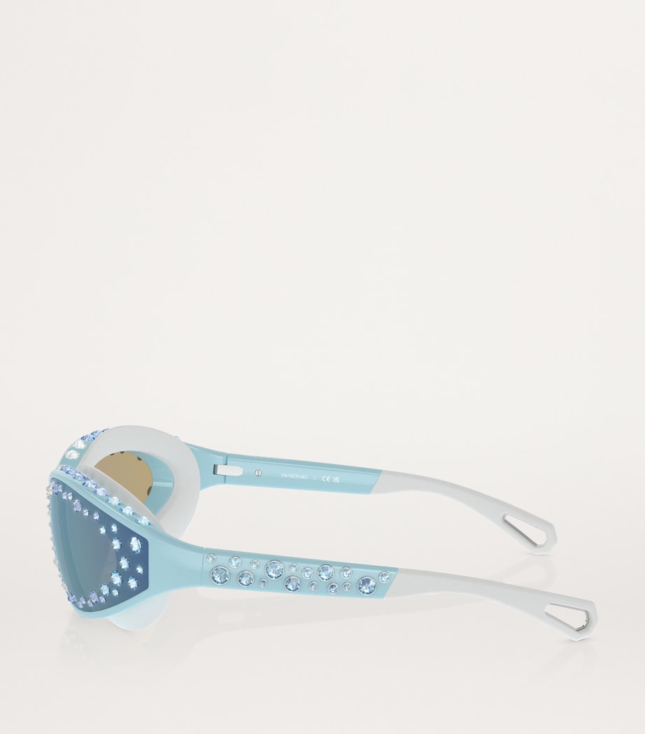 Swarovski Injected SK6024 Sunglasses Image 3