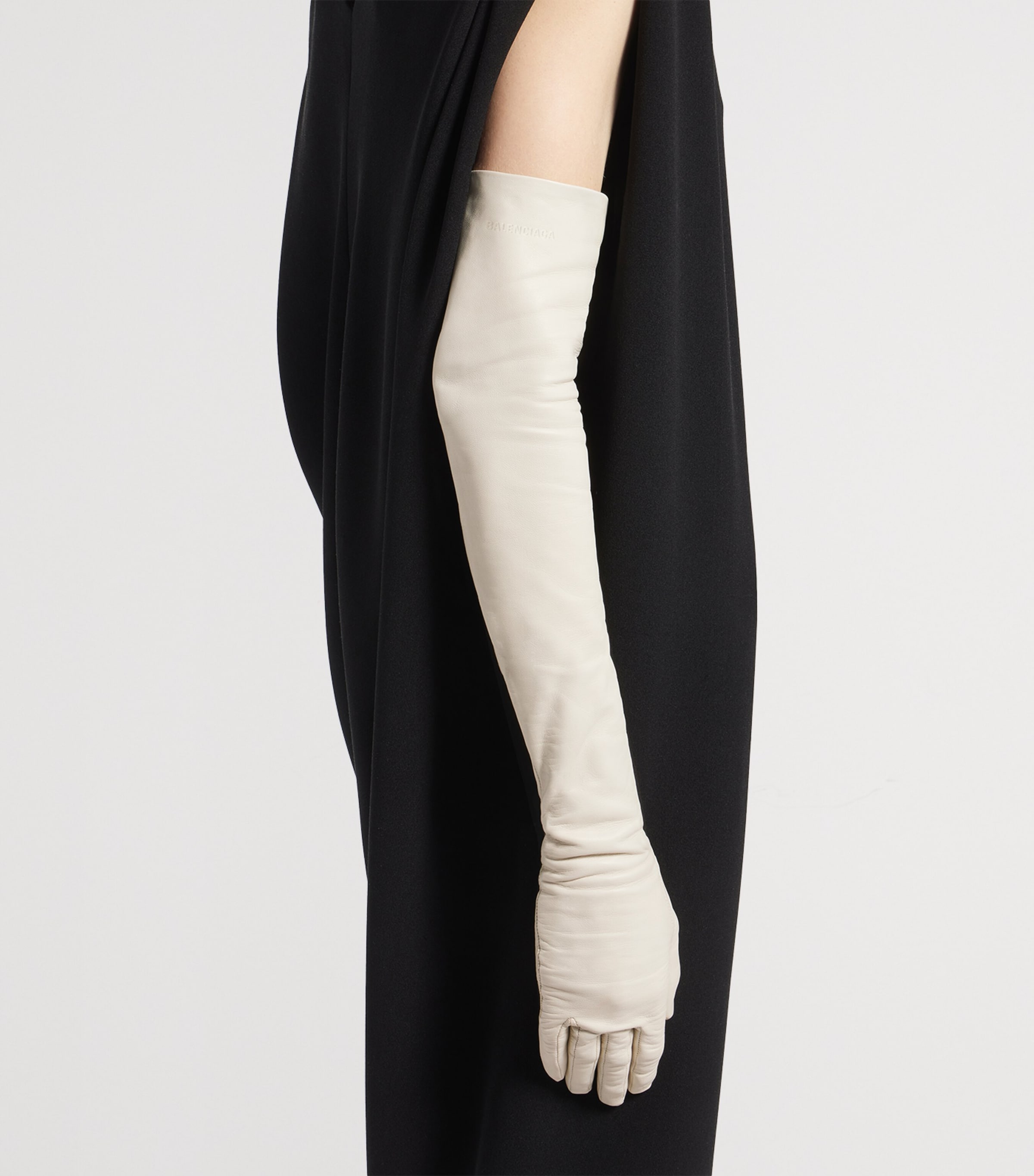 Balenciaga Leather Gloves Image 2