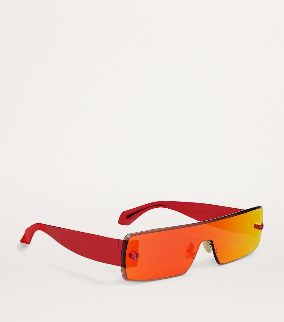 Alaïa Narrow Sunglasses Rouge Image 2