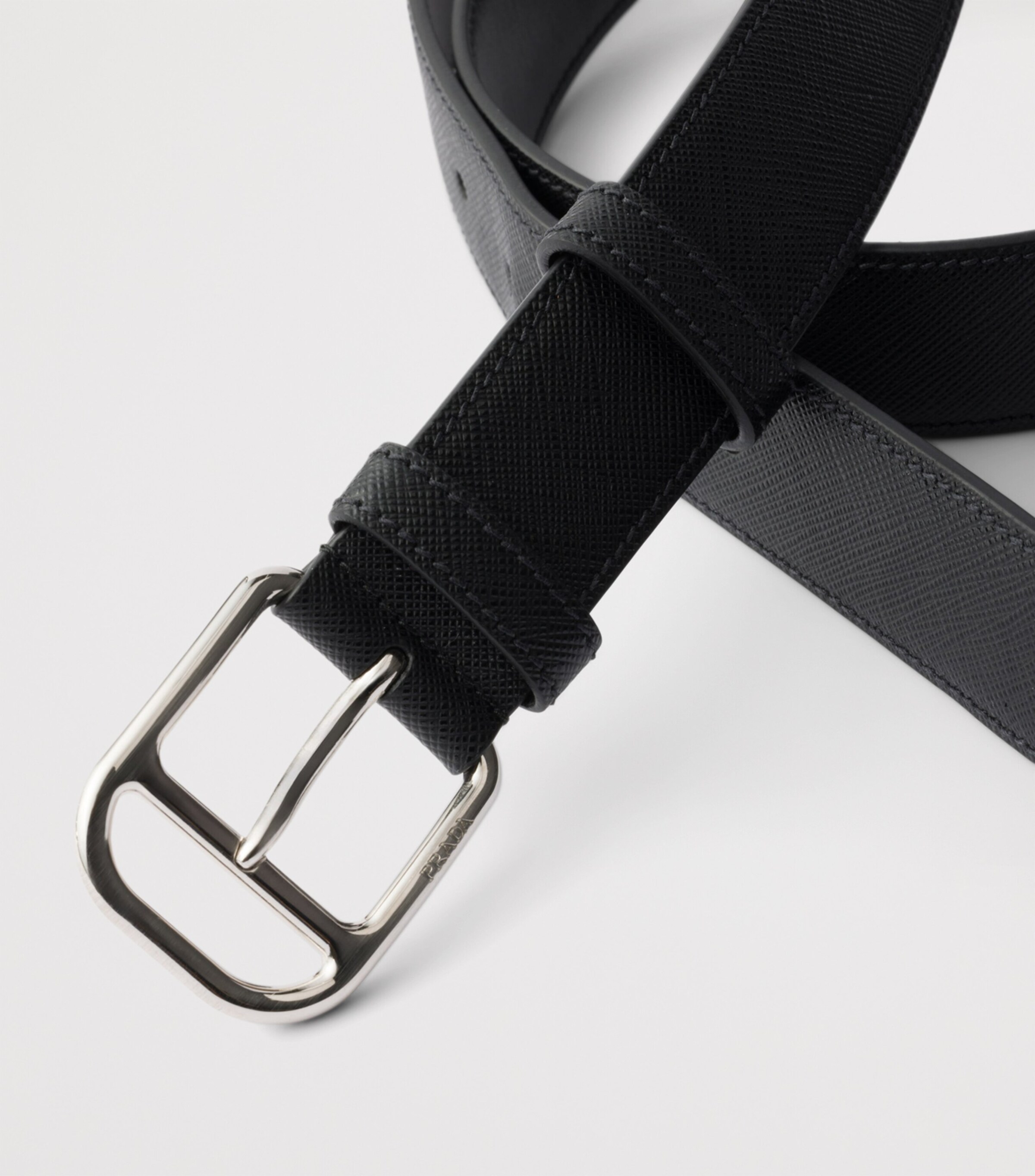 Prada Saffiano Leather Belt Image 2