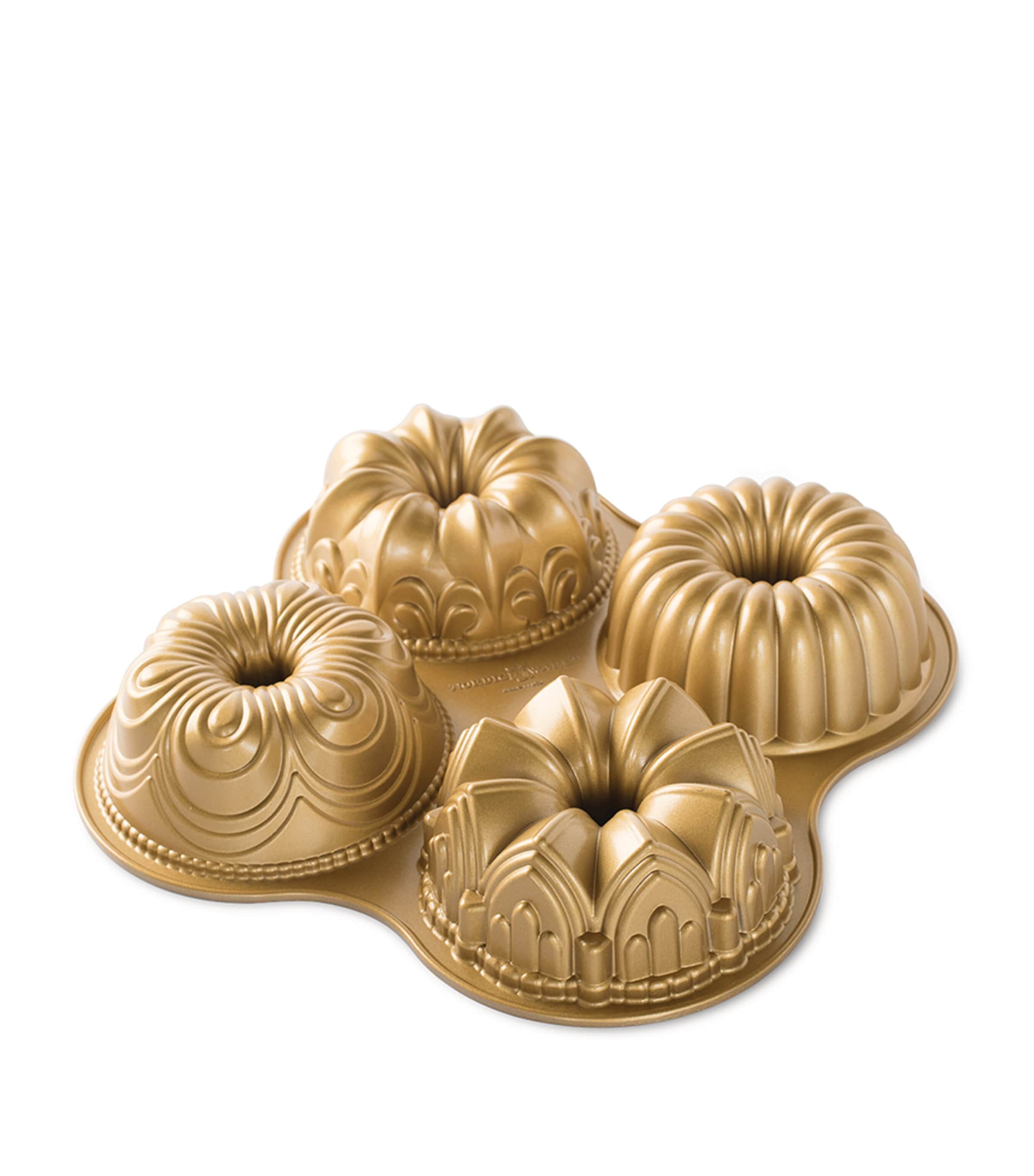 Bundt Quartet Pan (14cm) GOLD Image 1