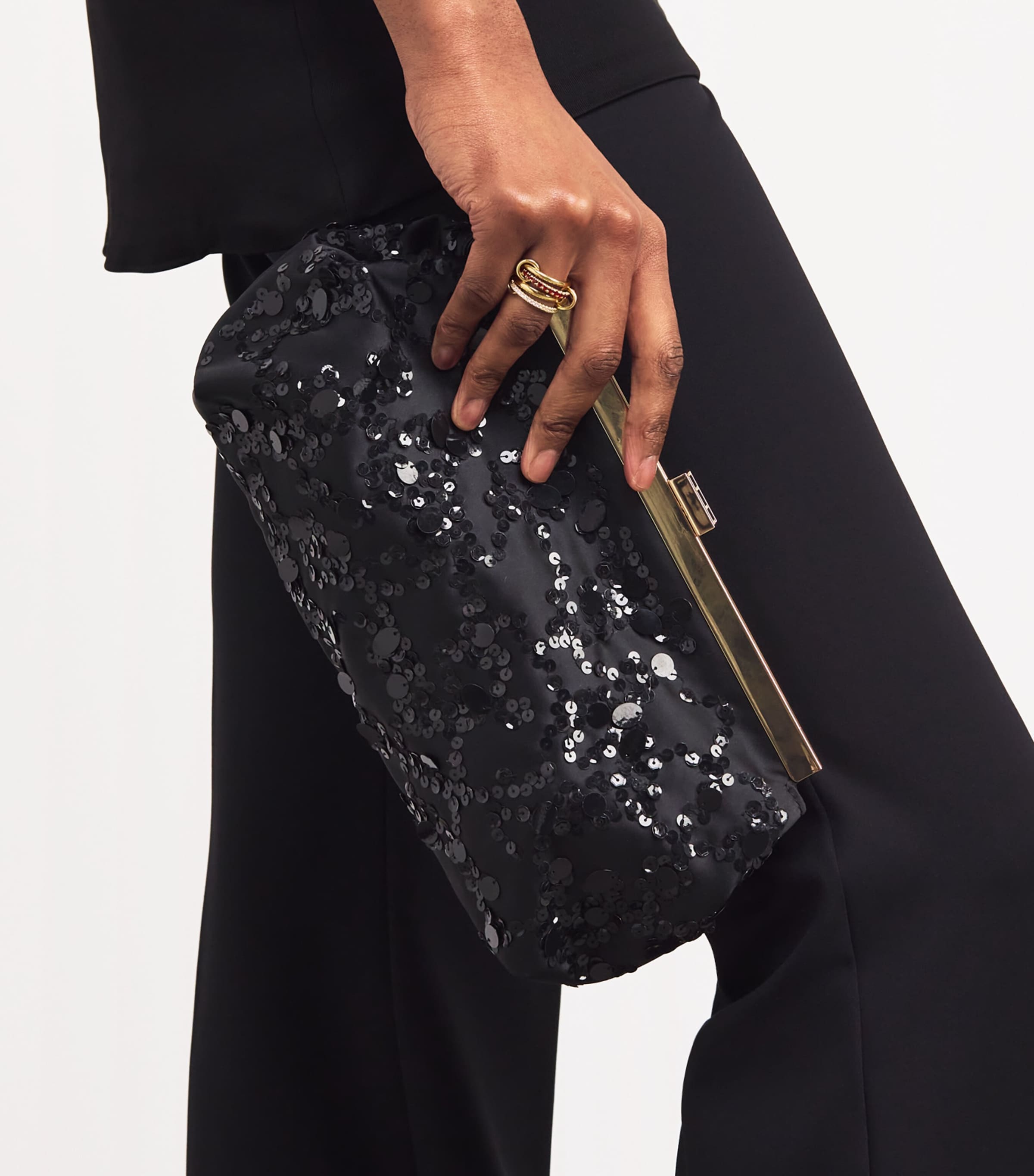 Yellow Gold, Diamond and Ruby Halley Ring YELLOW GOLD Image 5