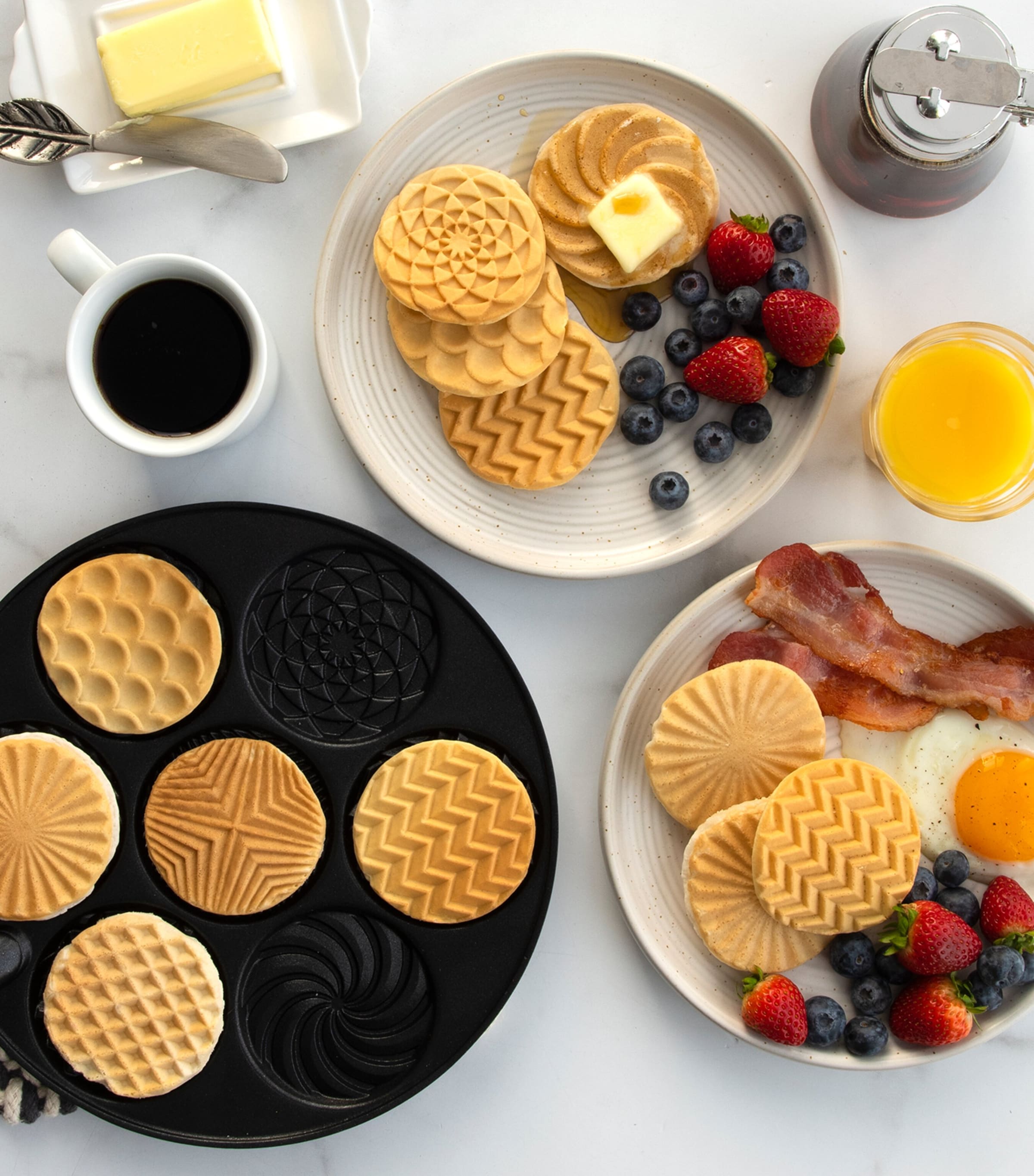 Patterns Pancake Pan (27cm) BLACK Image 2