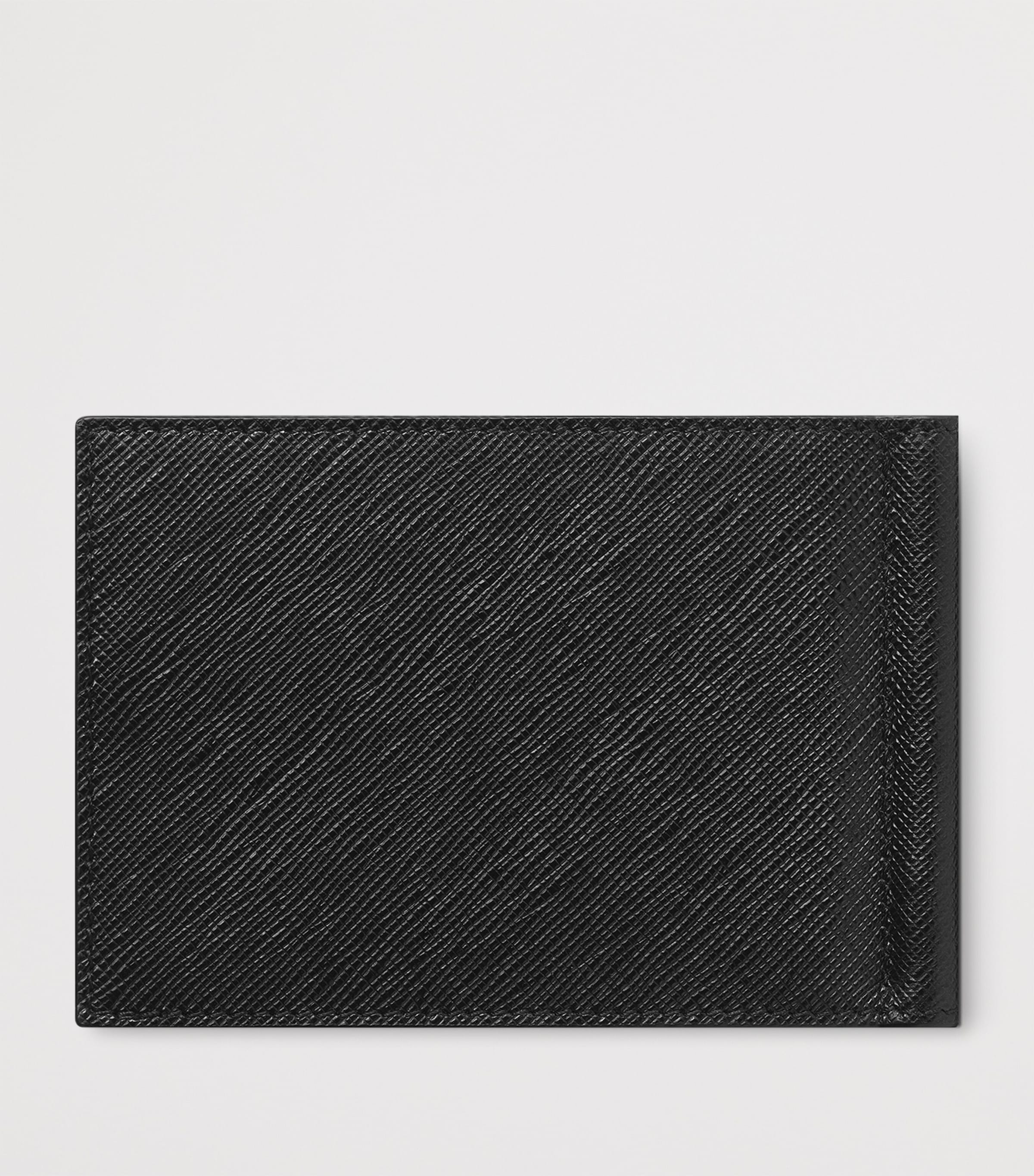 Montblanc Leather Bifold Wallet Black Image 2