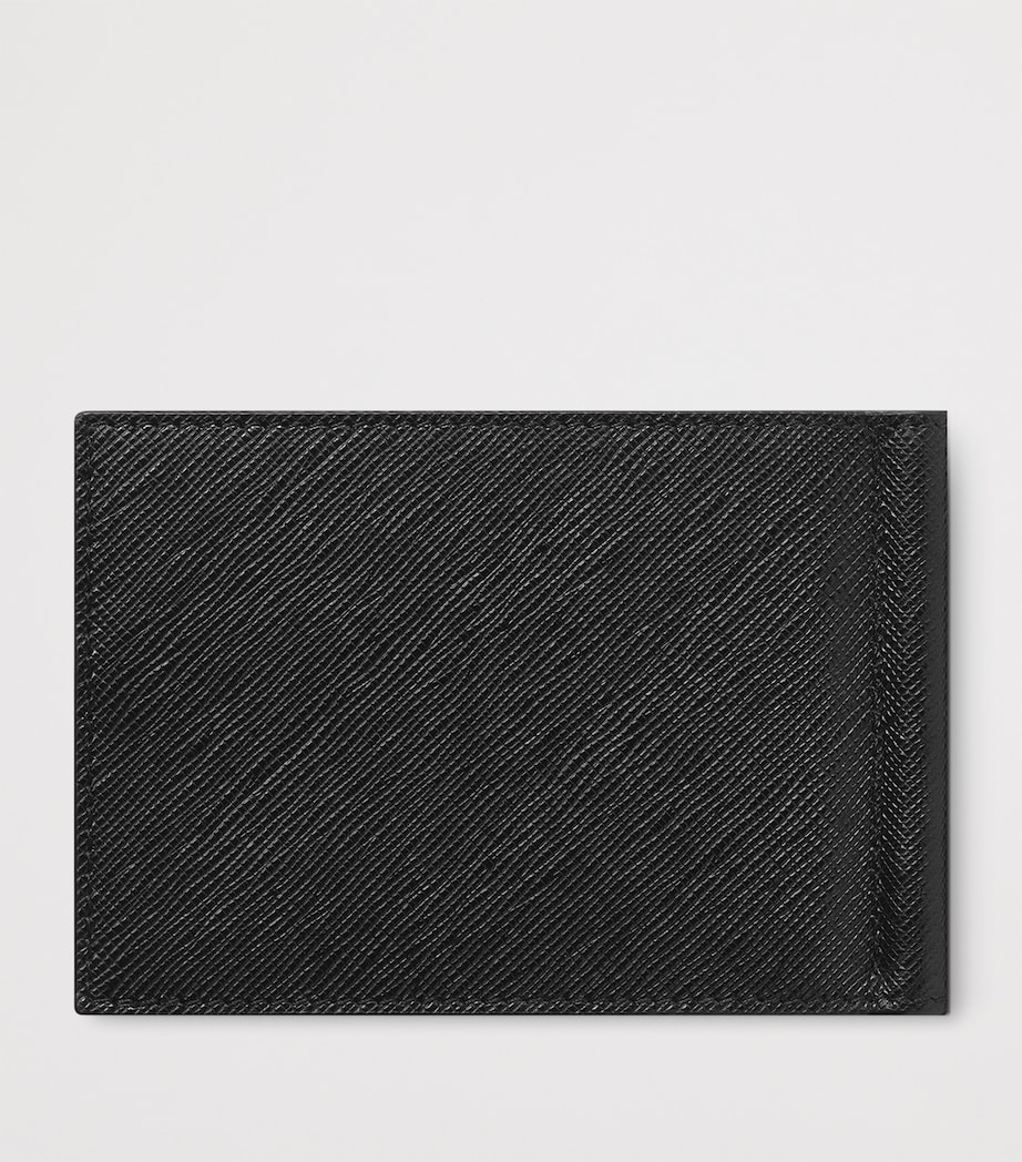 Leather Bifold Wallet BLACK Image 2