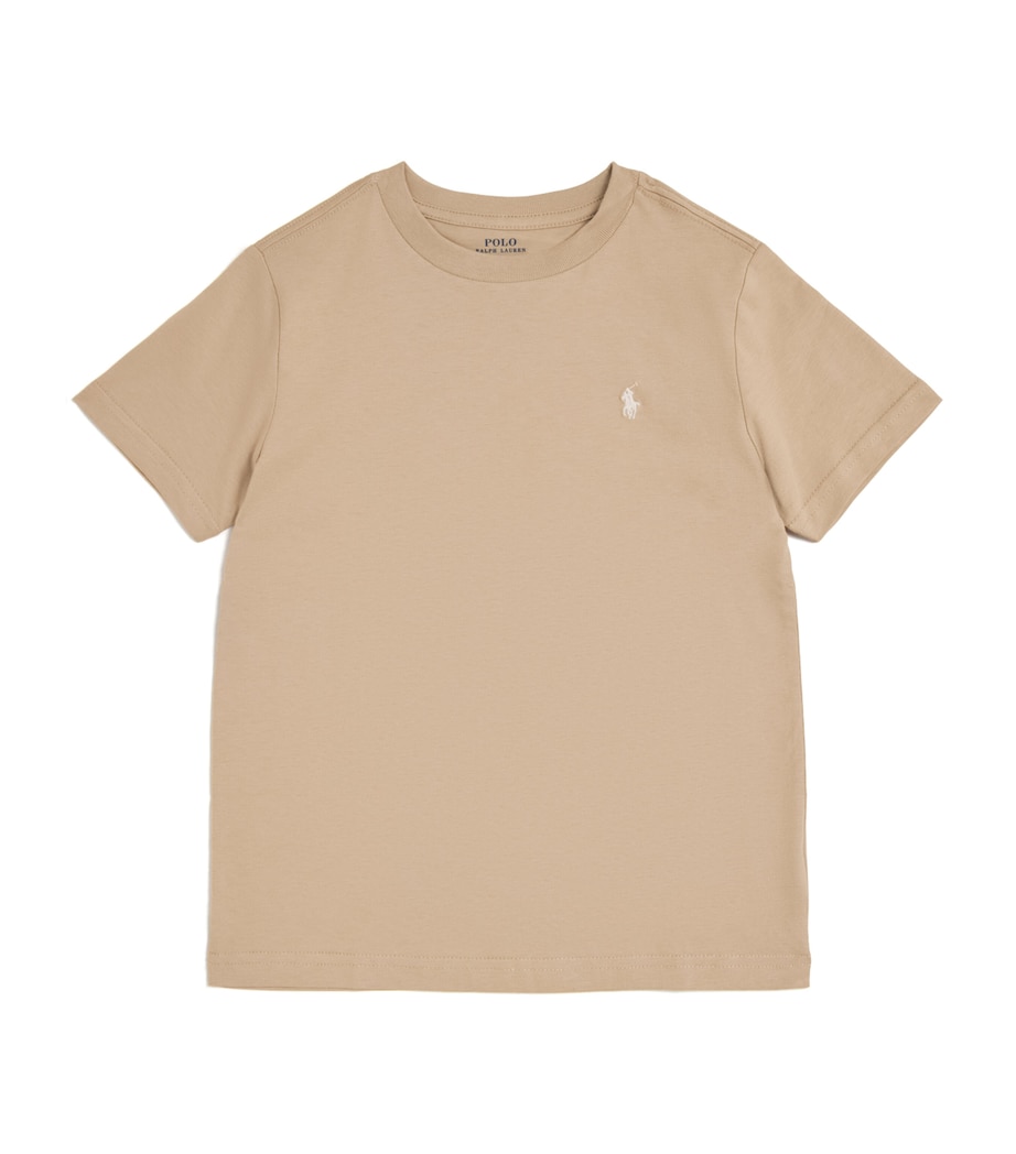 Polo Pony T-Shirt (6-14 Years) KHAKI Image 1