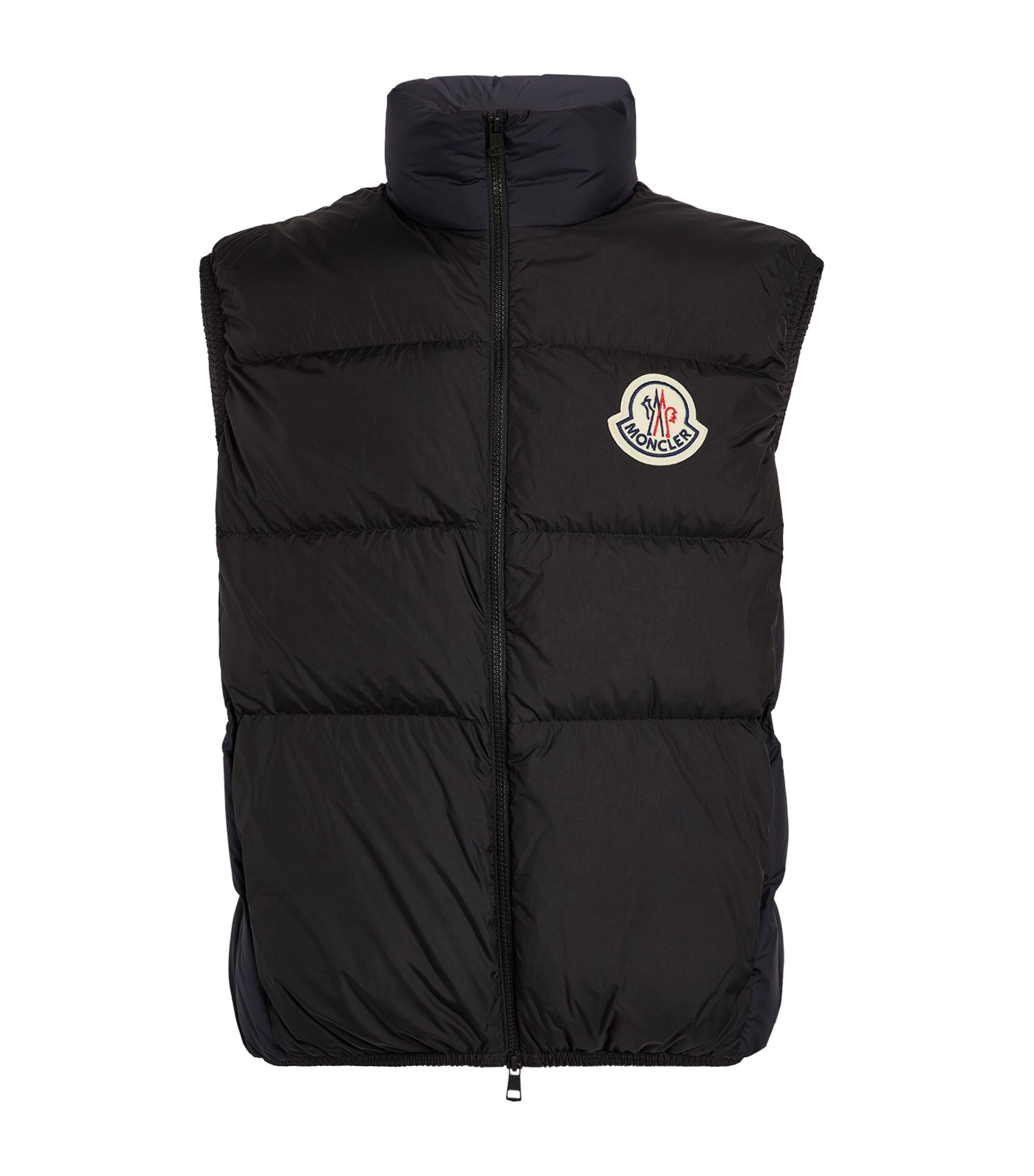 Shop Moncler Almaz Padded Gilet In Black