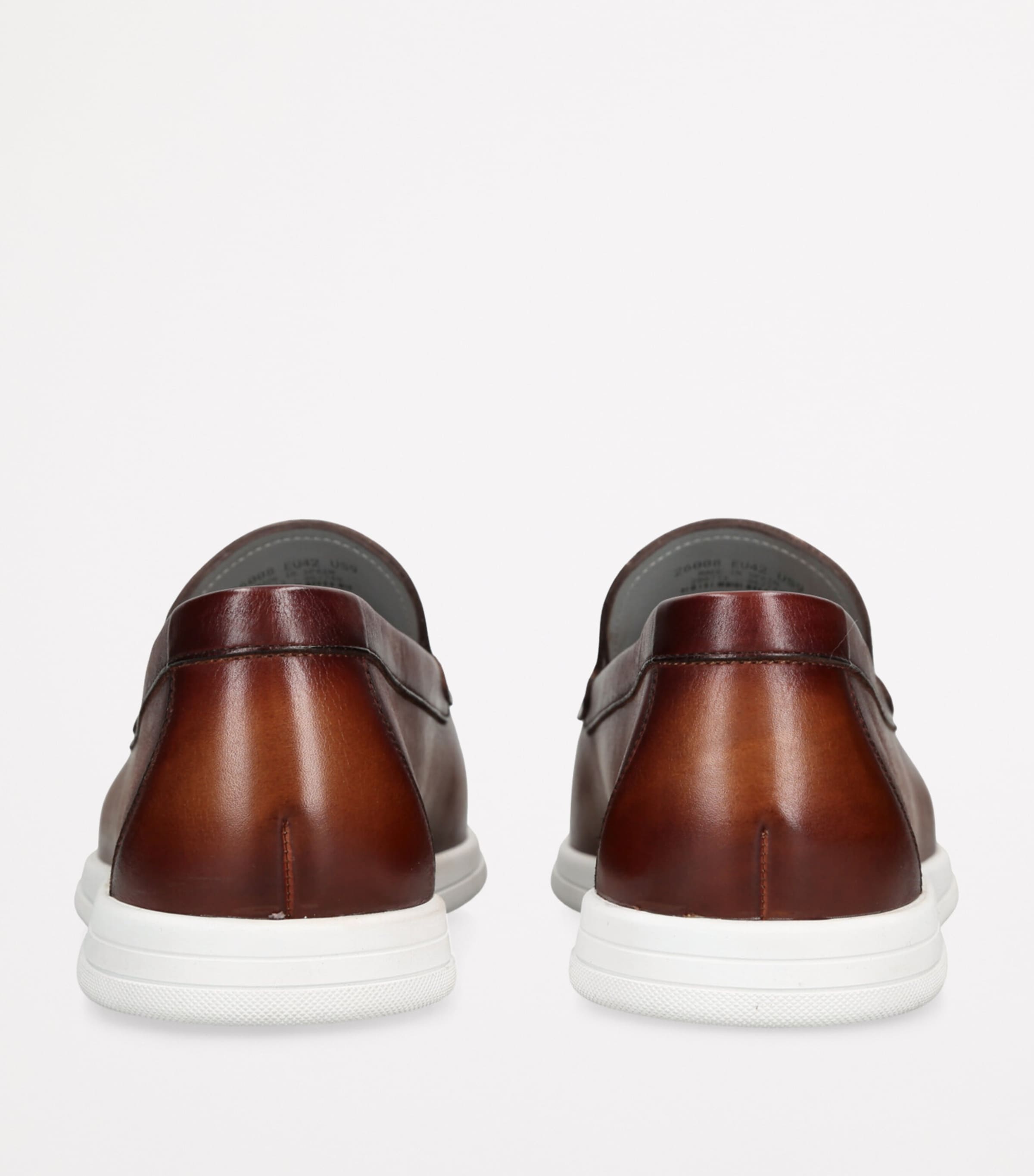 Magnanni Leather Loafers Brown Image 2