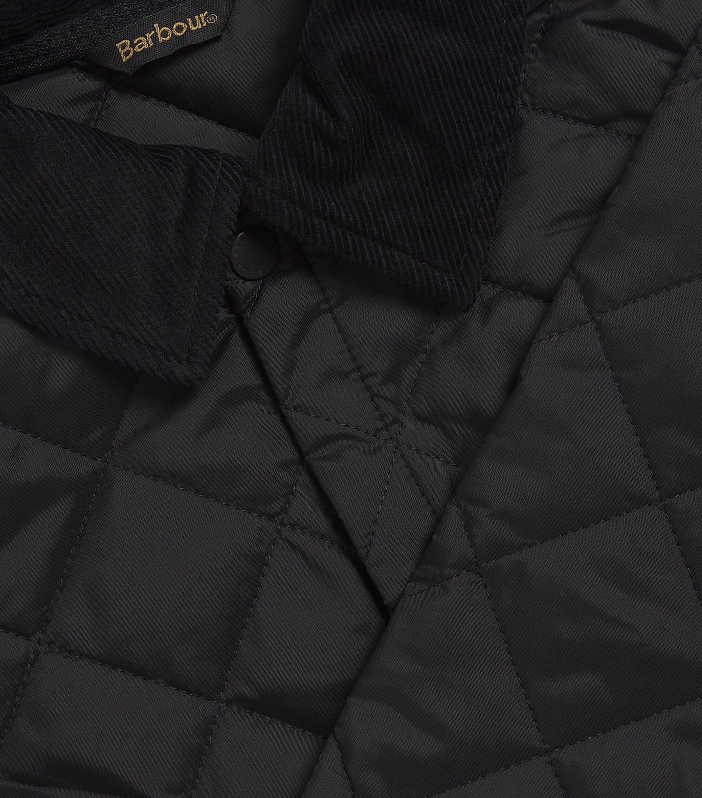 Quilted Liddesdale Jacket (6-15 Years) BK92 BLACK Image 3