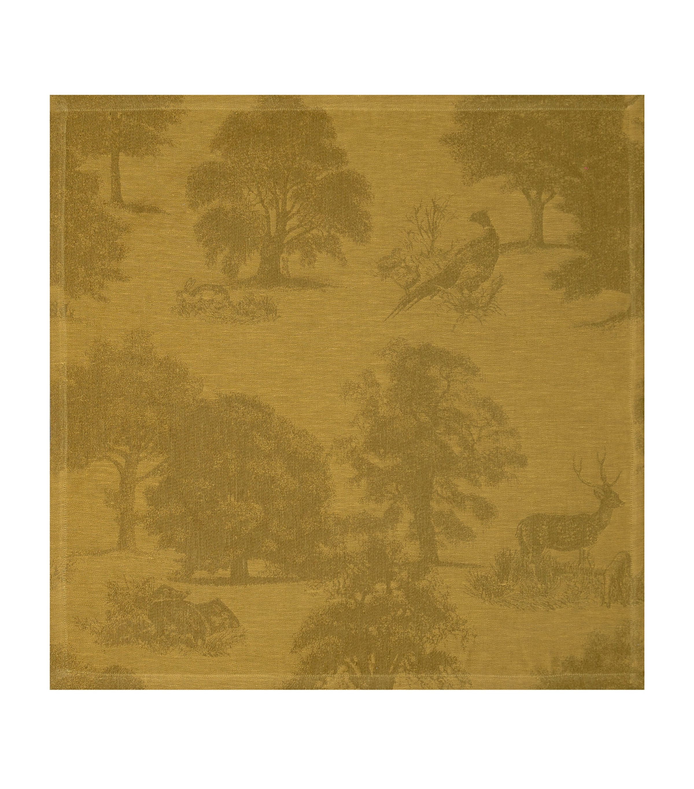 Shop Le Jacquard Français Linen Souveraine Napkin In Gold