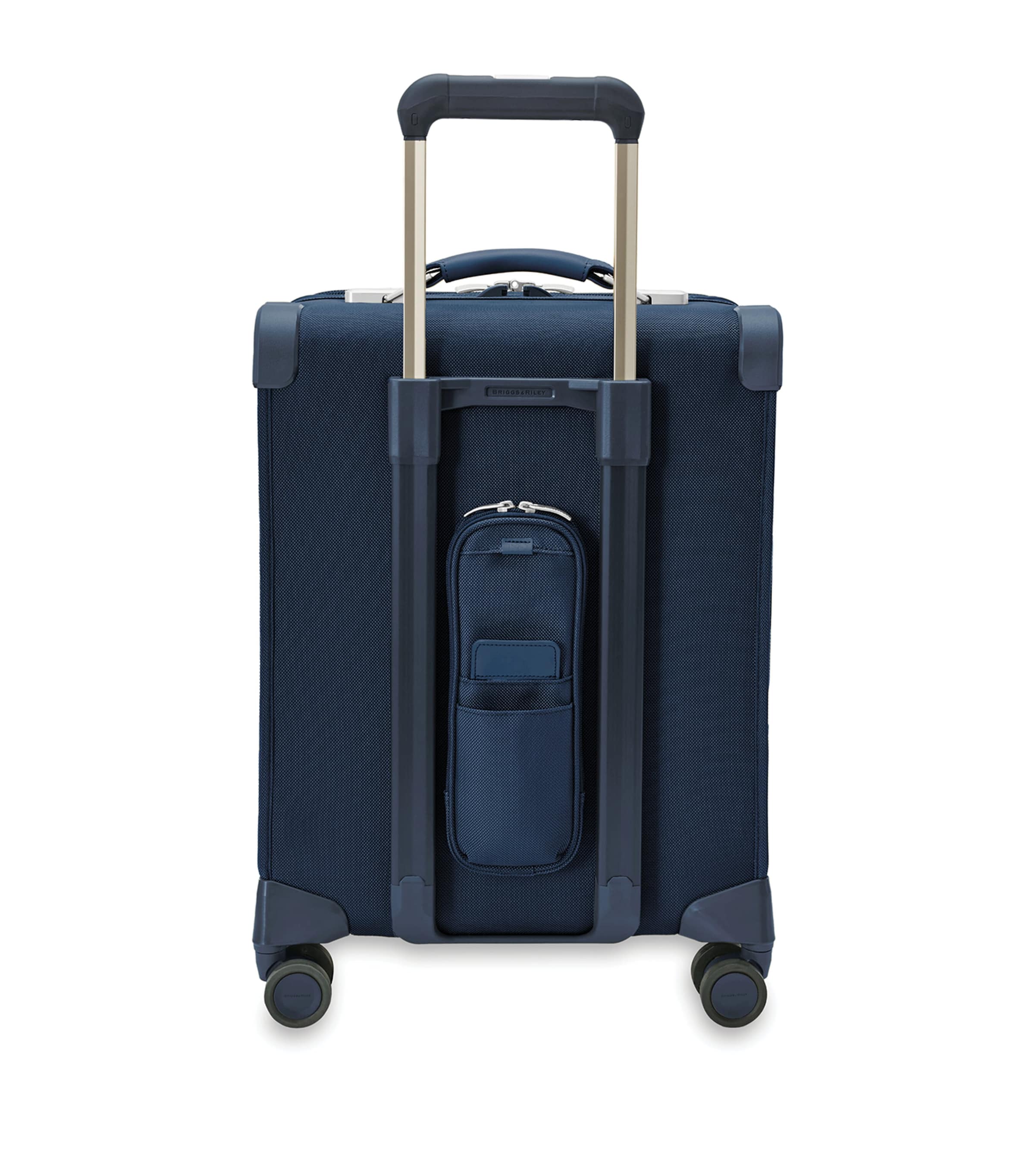 Briggs & Riley Baseline Global Carry-On Expandable Spinner Suitcase (53cm) Navy Image 2