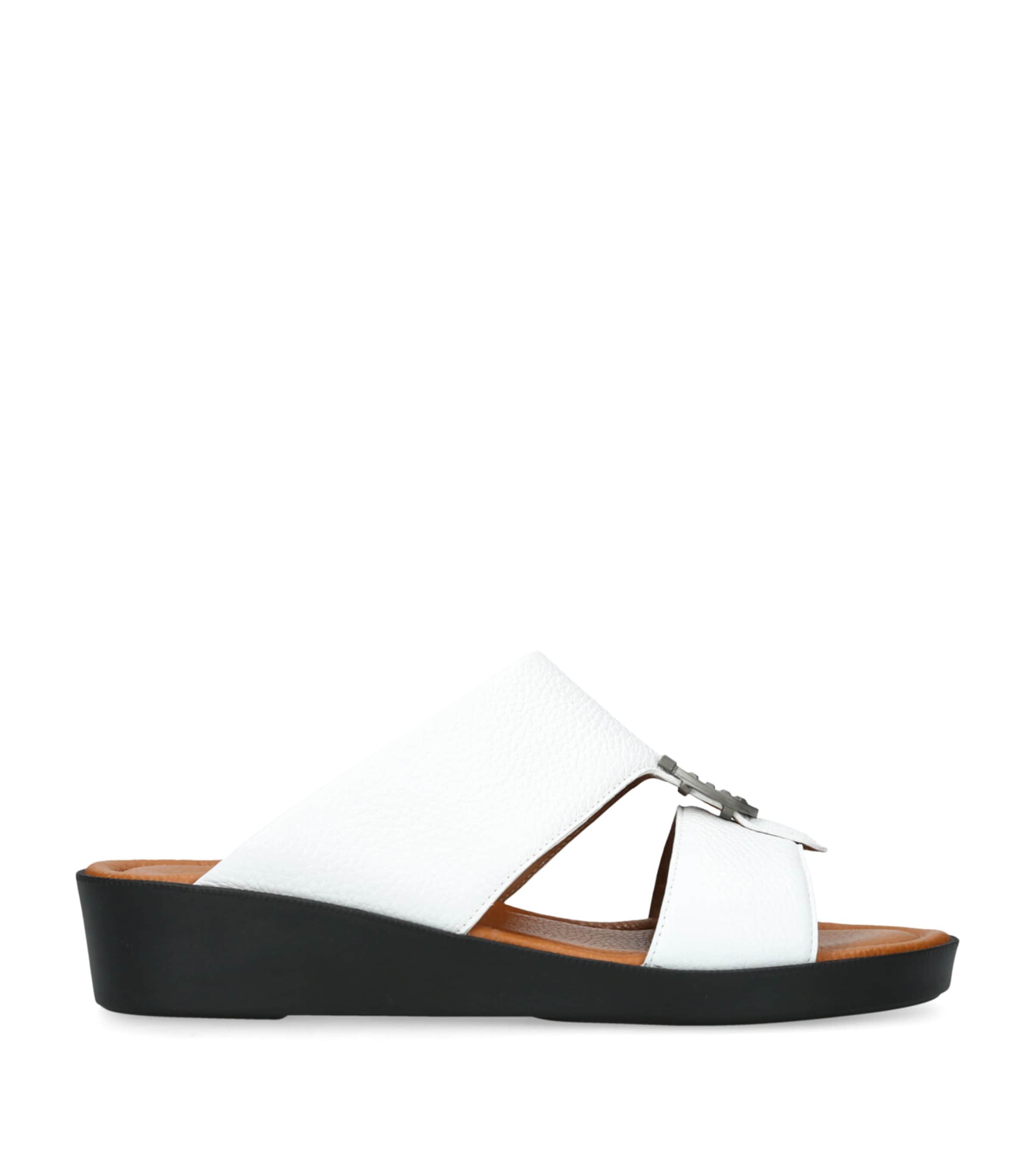 Brotini Leather Adria Sandals In White