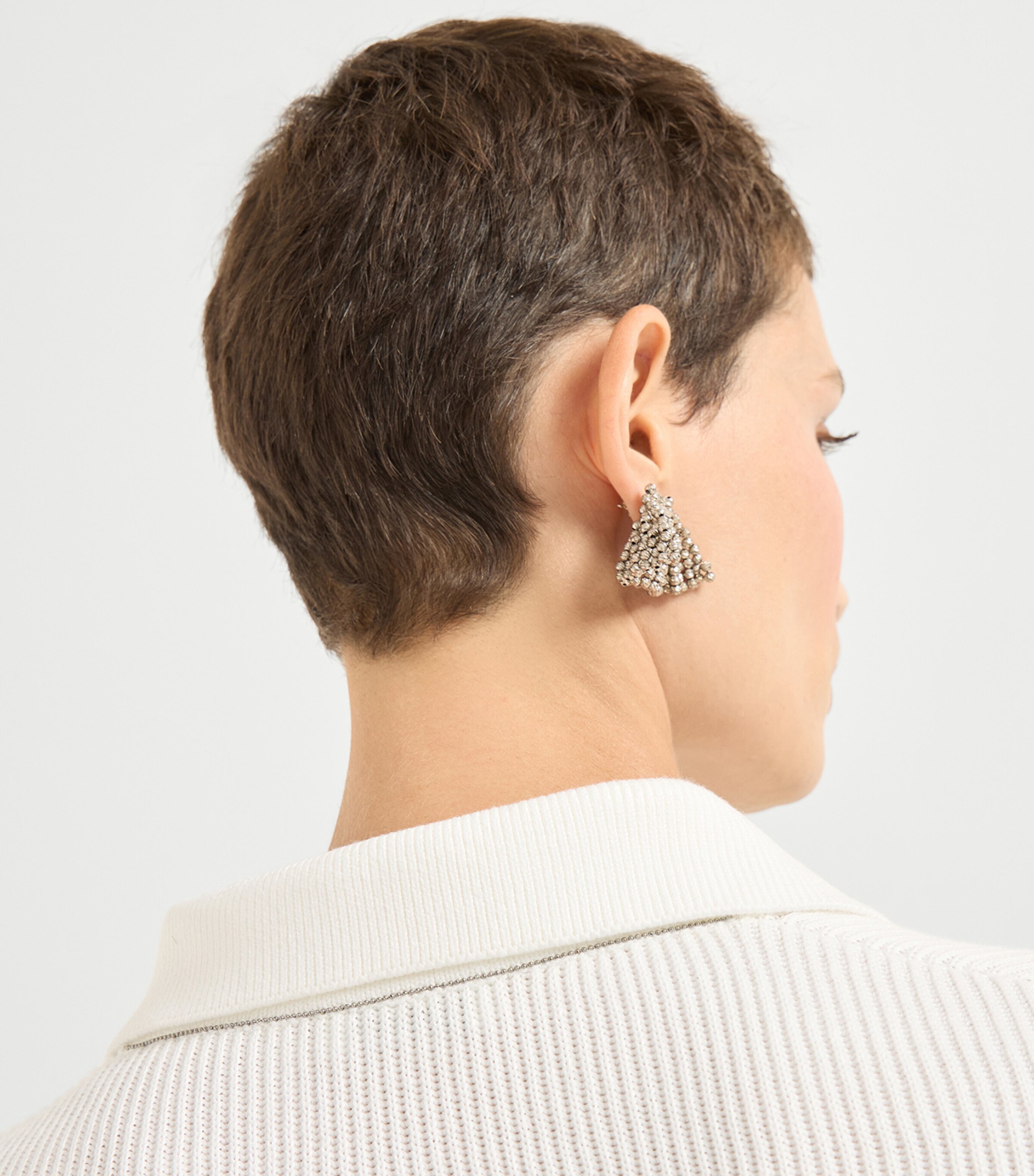 Cotton Long-Sleeve Polo Shirt C159 Image 6