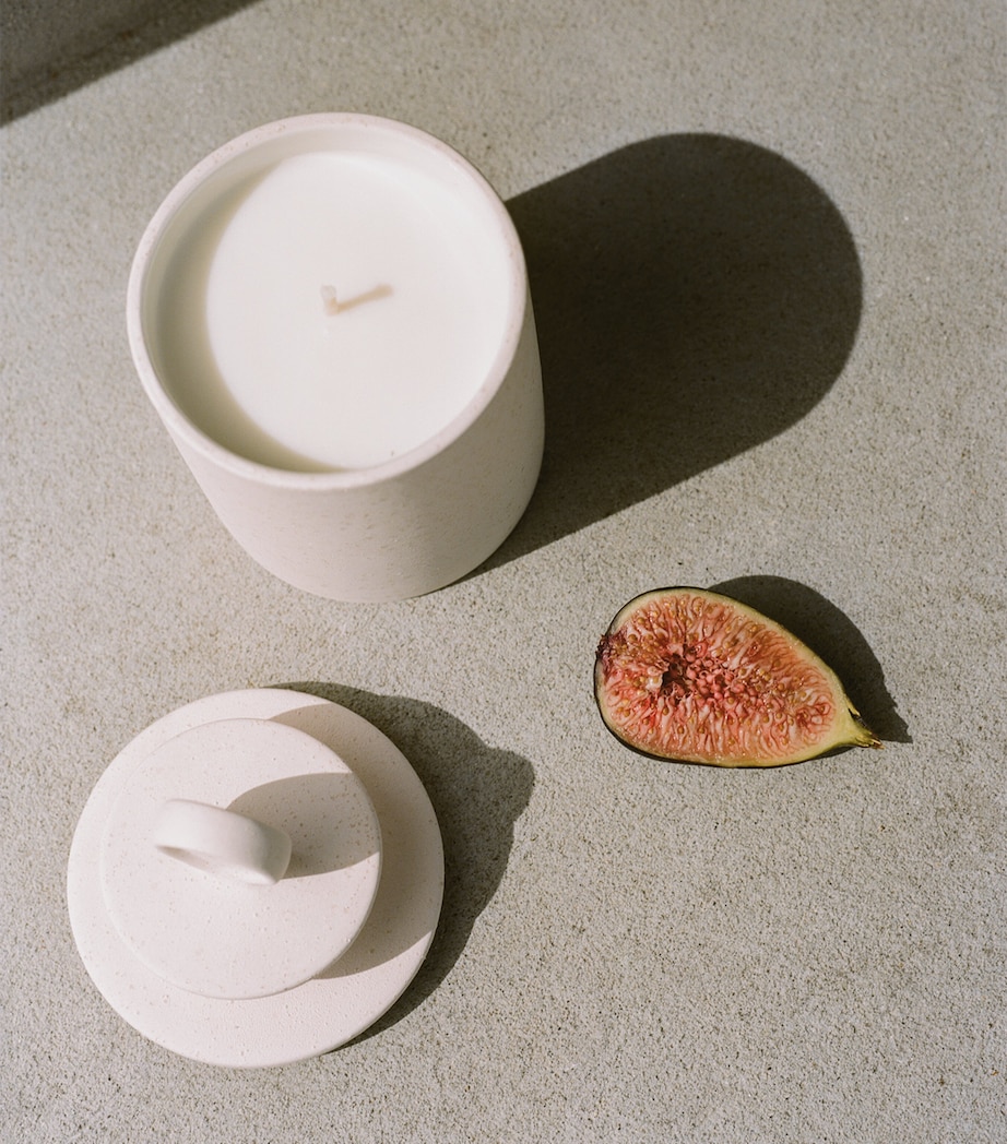 Libra Wild Fig Candle (240g) WHITE Image 2