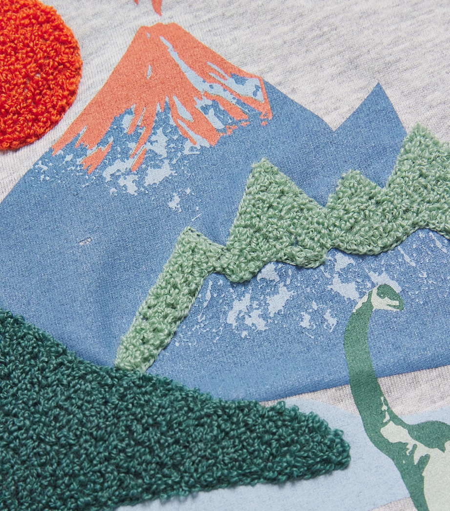 Cotton Printed T-Shirt (5-12 Years) 22GRIS CHINÉ Image 3