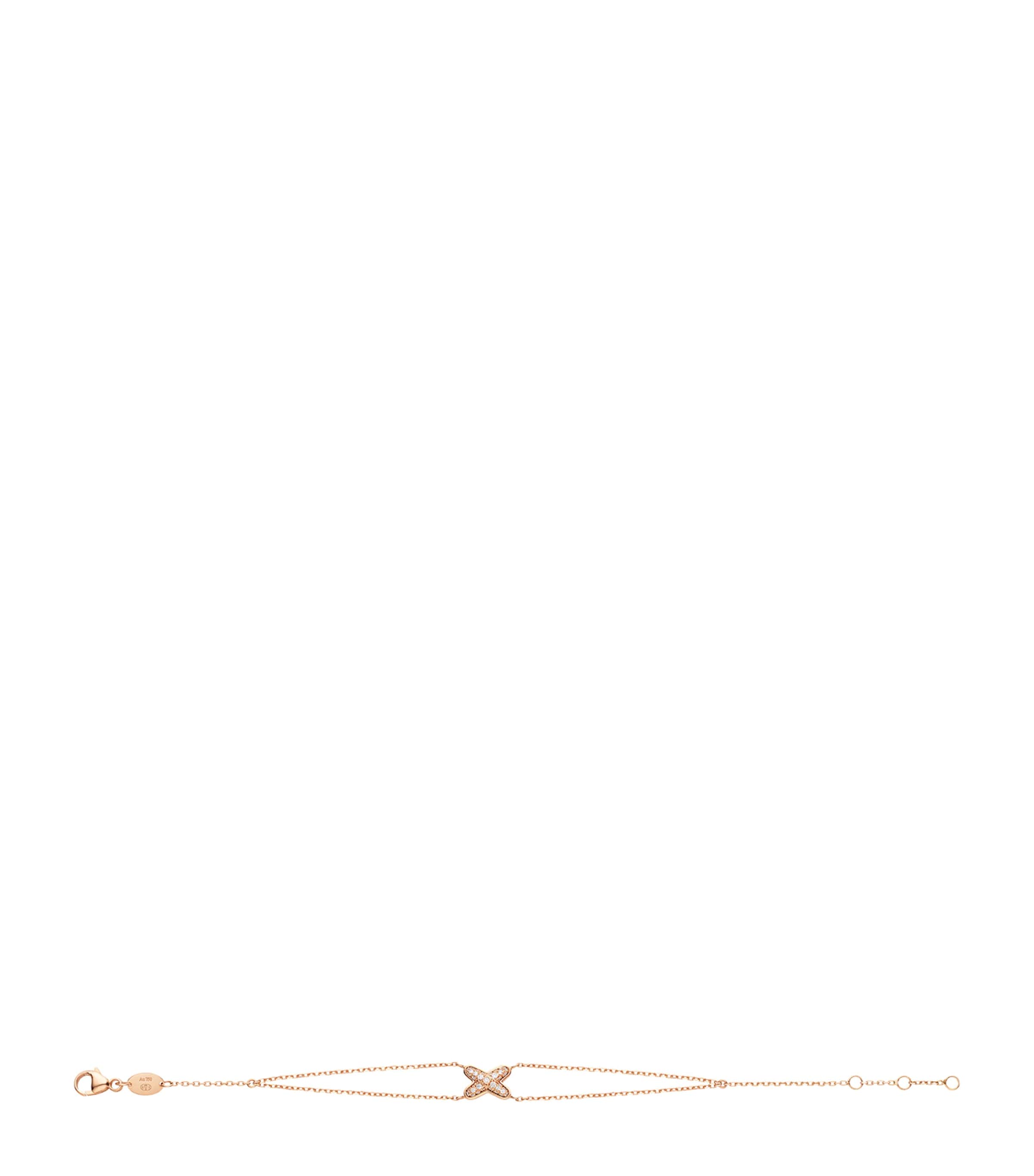 Chaumet Rose Gold and Diamond Jeux de Liens Bracelet Pink Gold Image 1