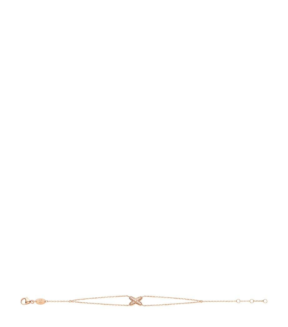 Chaumet Rose Gold and Diamond Jeux de Liens Bracelet Pink Gold Image 1