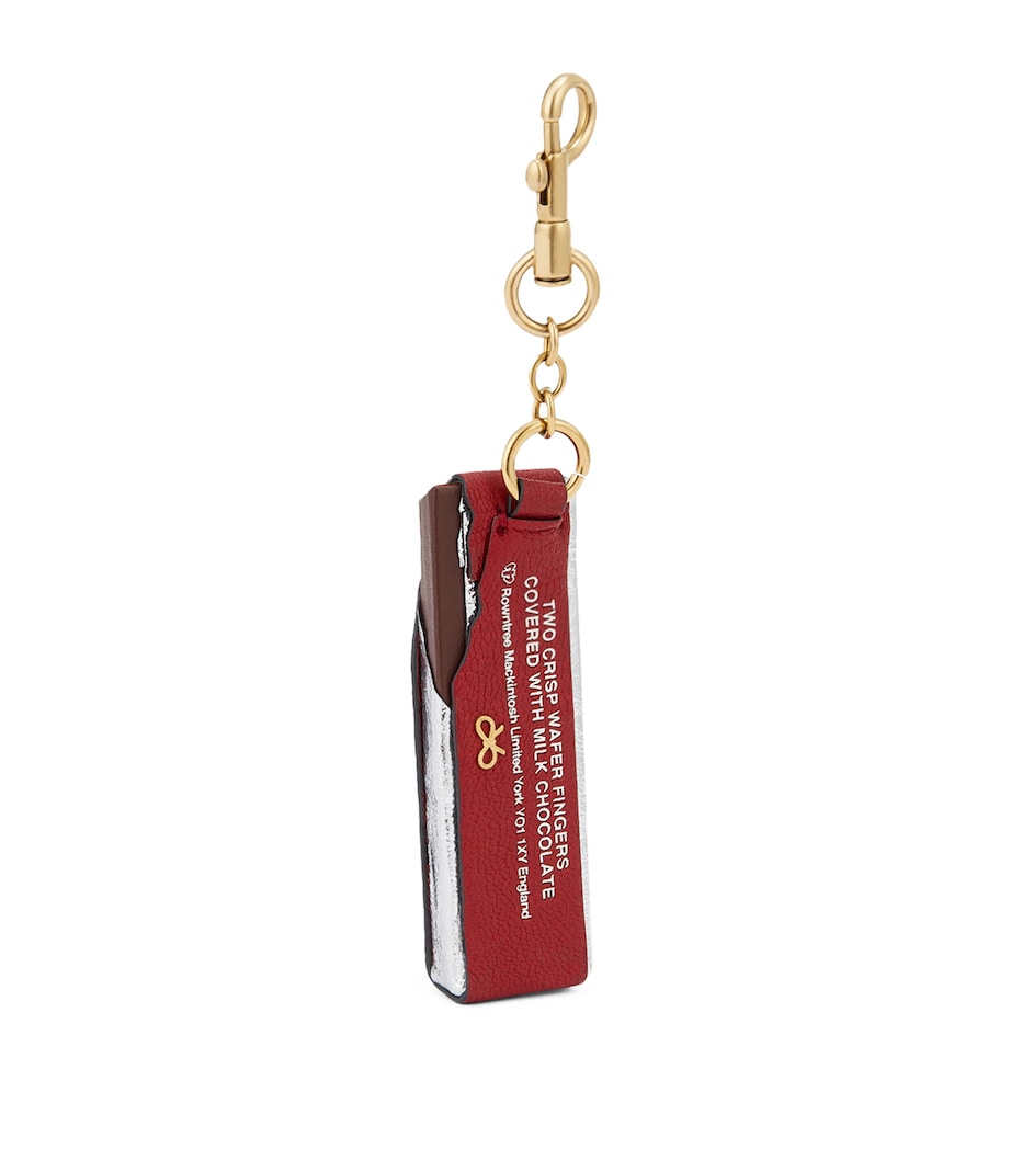 x KitKat Leather Key Charm RED Image 3