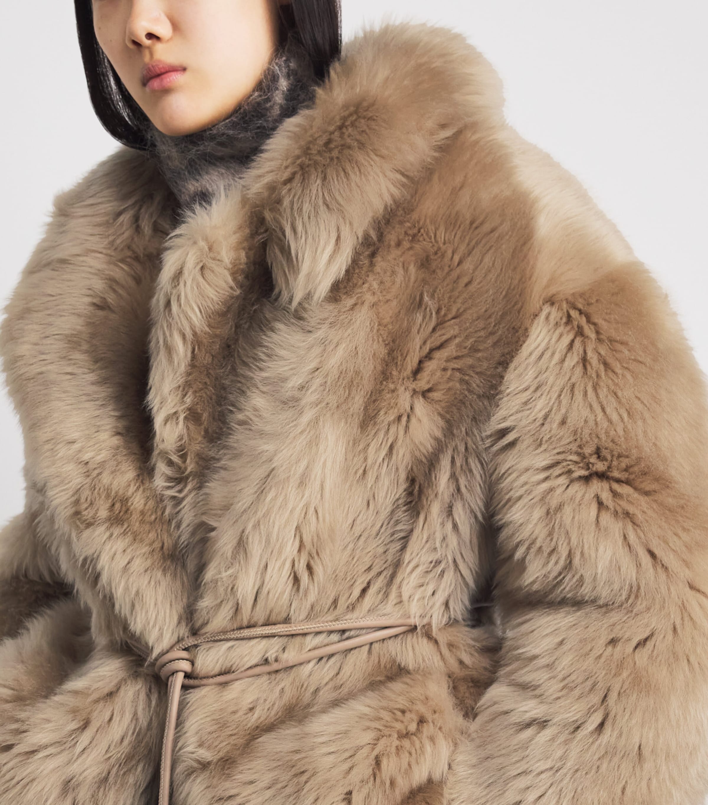MACKAGE 셔링 알리 코트