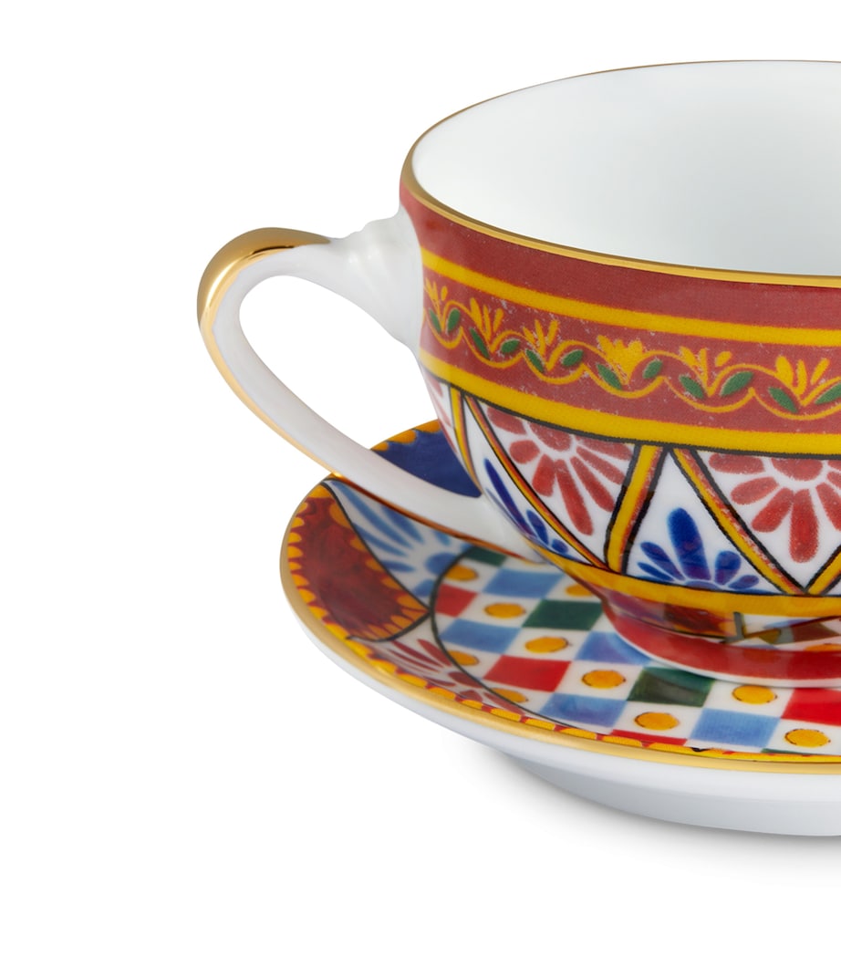 Carreto Teacup and Saucer UC068 CARRETTO MULTI Image 5