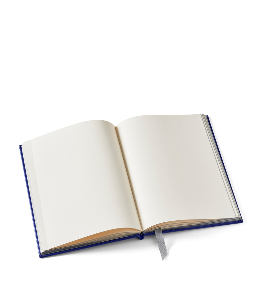 Leather Bound A5 Notebook COBALTBLUE Image 4