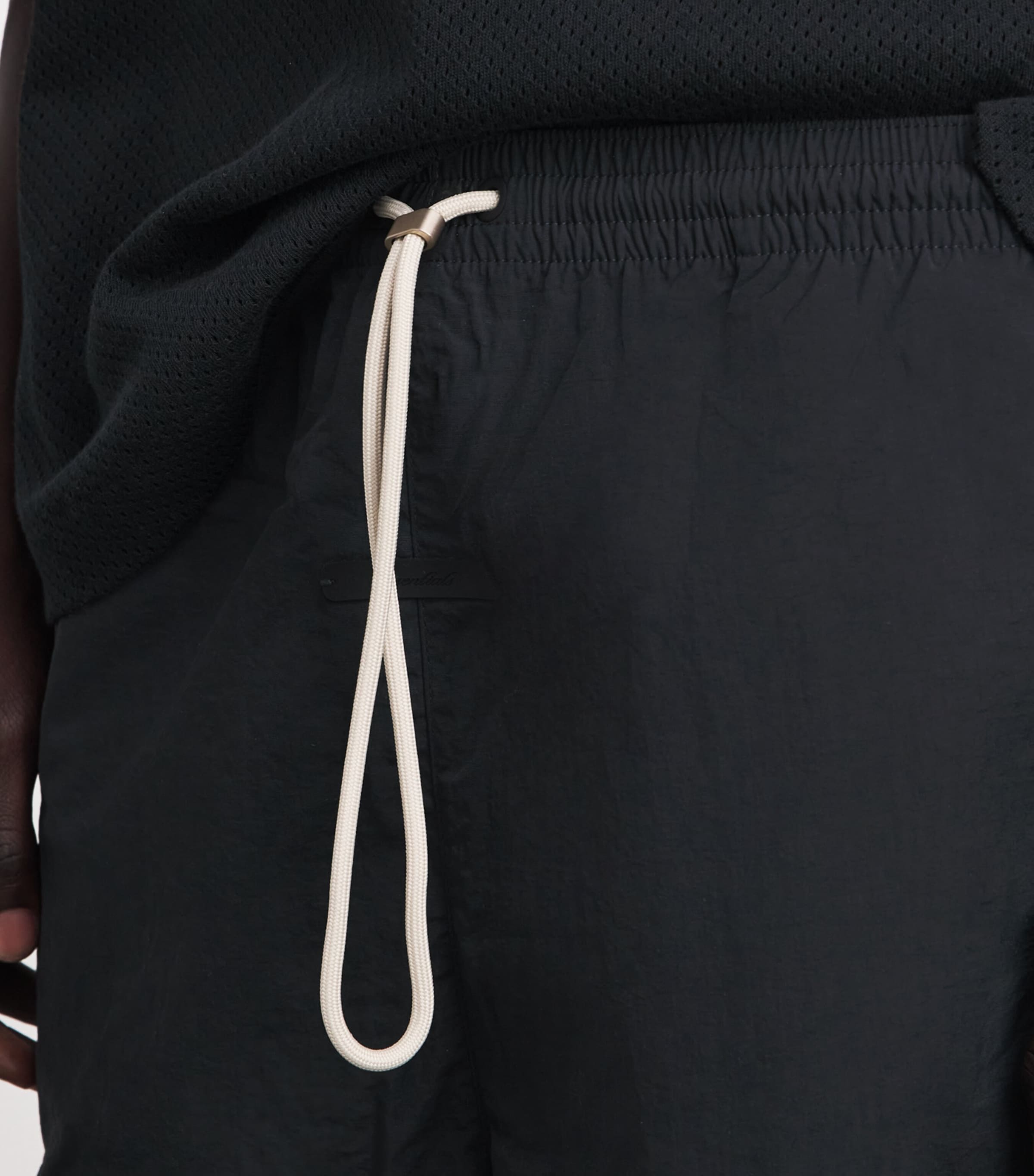 FEAR OF GOD ESSENTIALS Mens Swim Shorts Vintage Black Image 3