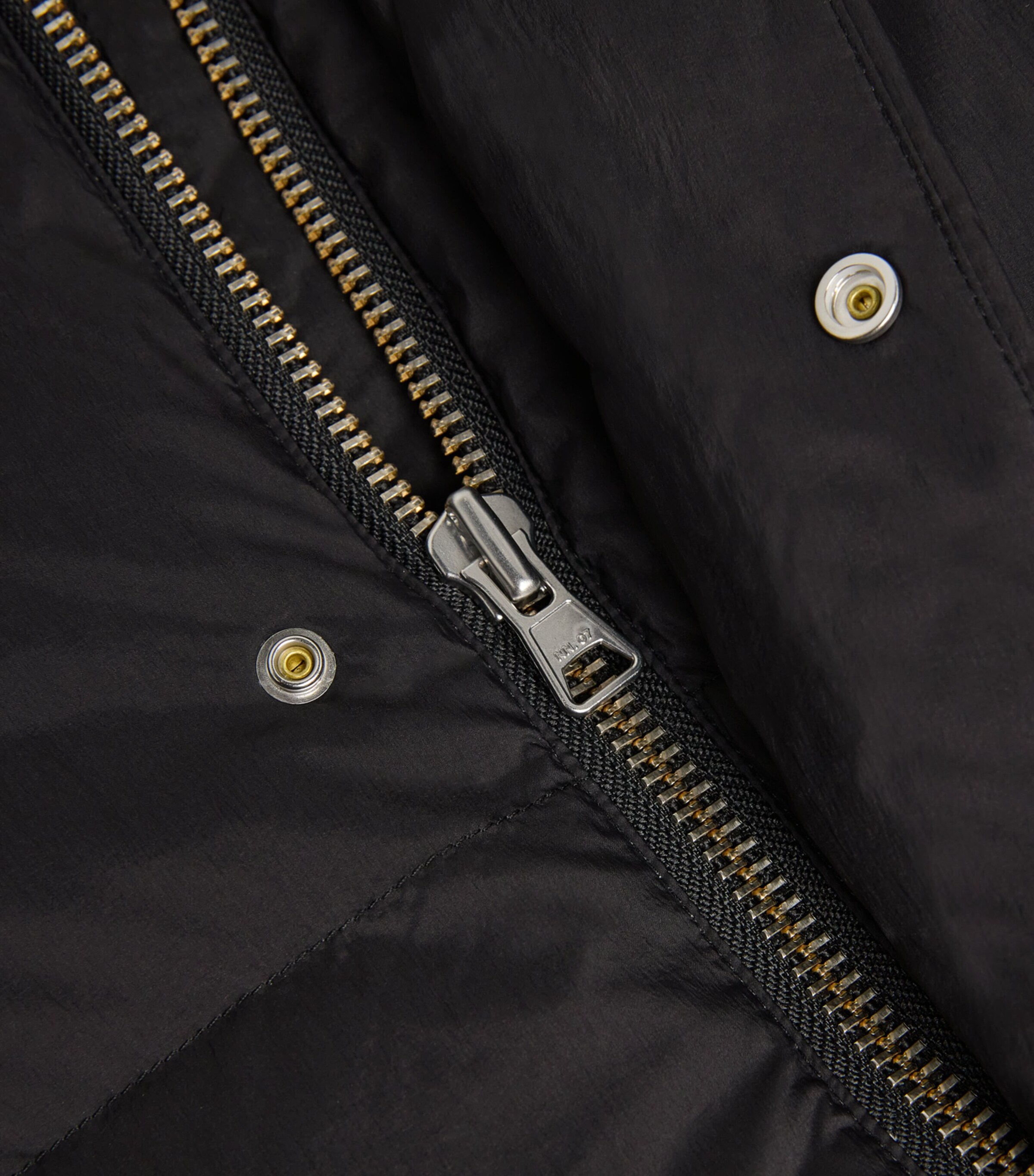 Down Pascal Longline Jacket 999 BLACK Image 5