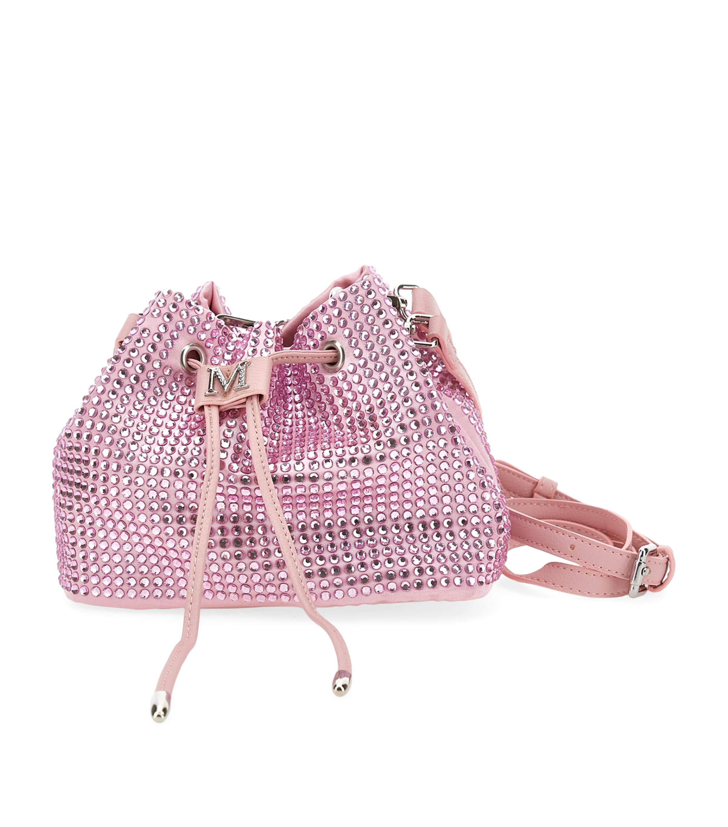 Monnalisa Rhinestone Bucket Bag