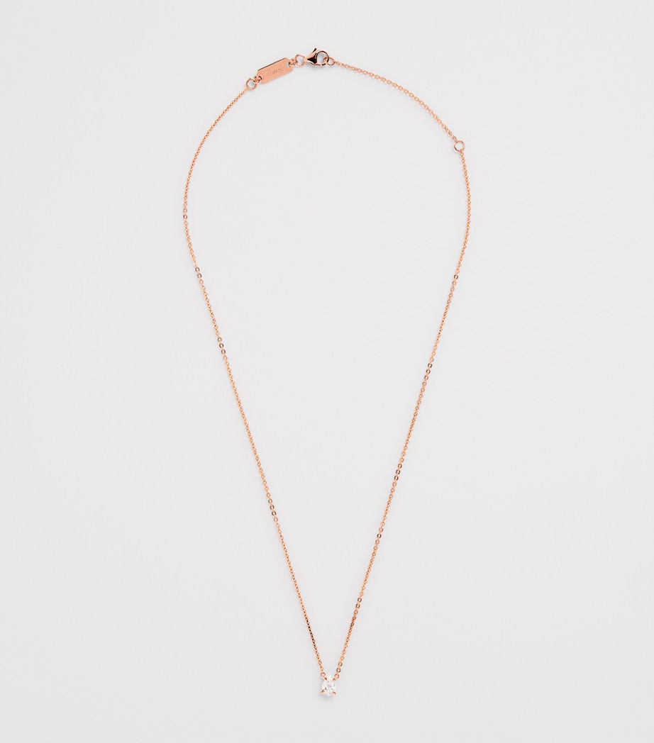 Rose Gold and Diamond Necklace (0.50ct) ROSE GOLD Image 3