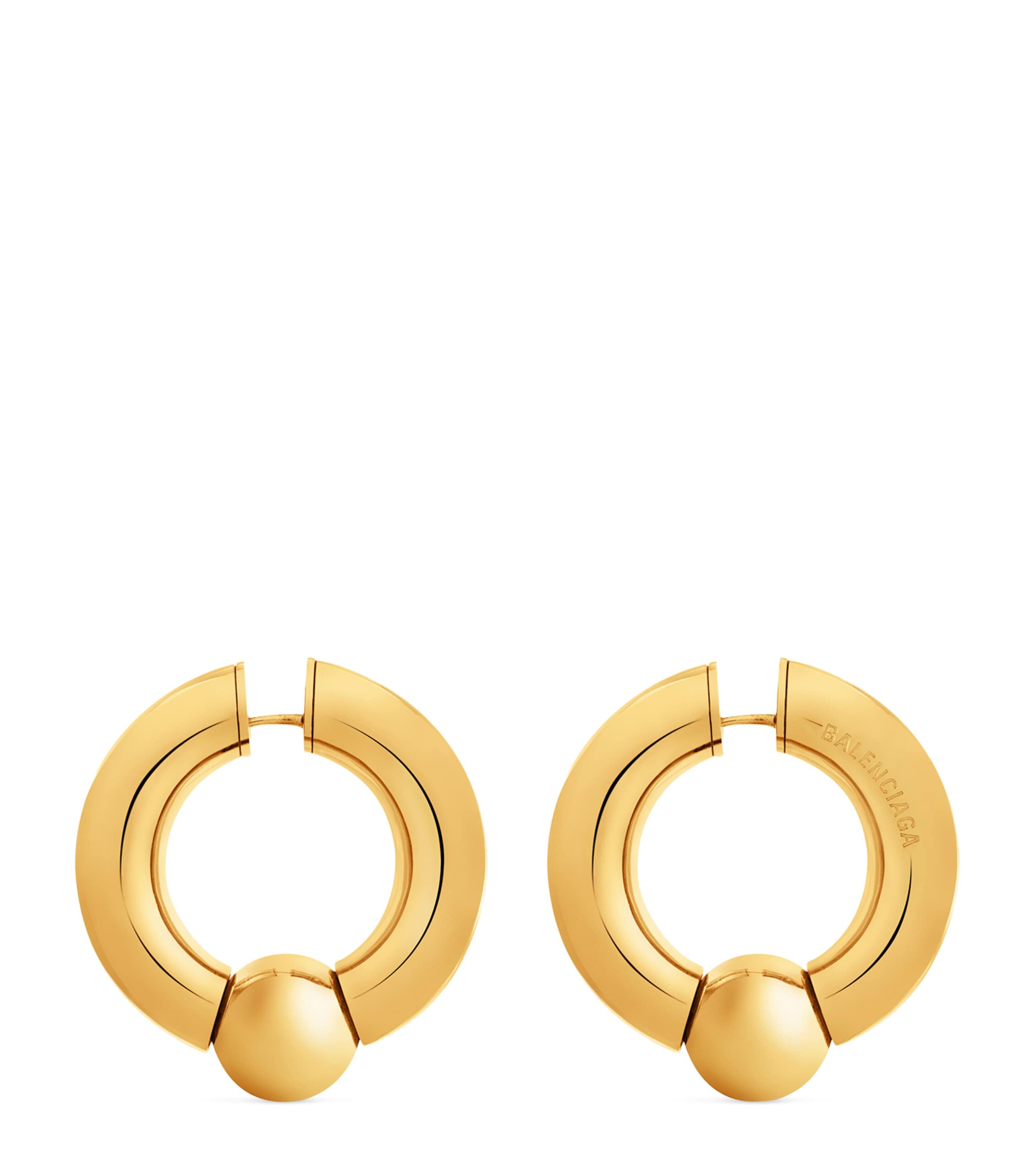送料関税込み★Balenciaga★Mega Hoopイヤリング Balenciaga Mega Hoop Earrings | Harrods UK