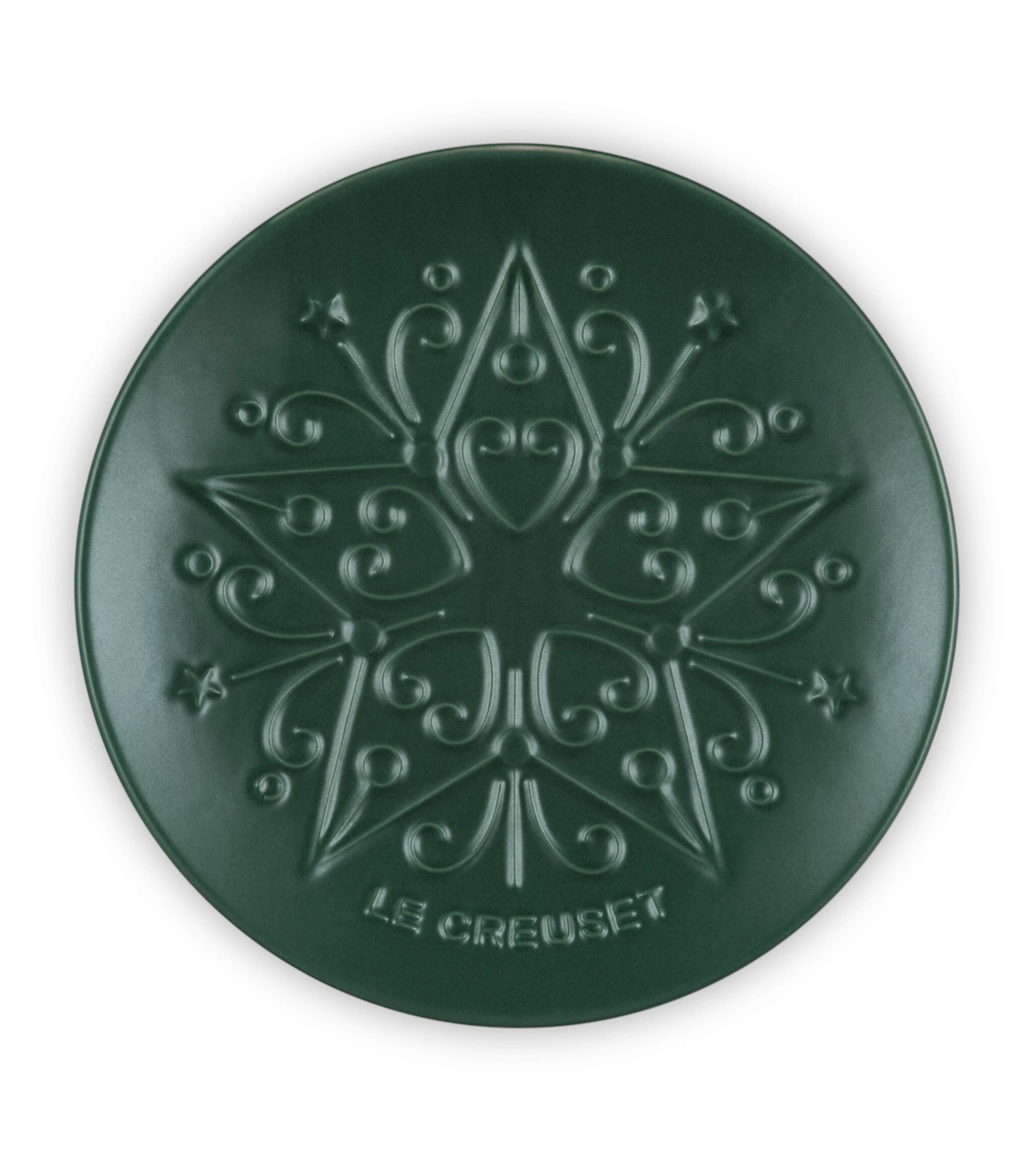 Le Creuset Stoneware L'Etoile Plate (19cm) Green Image 4