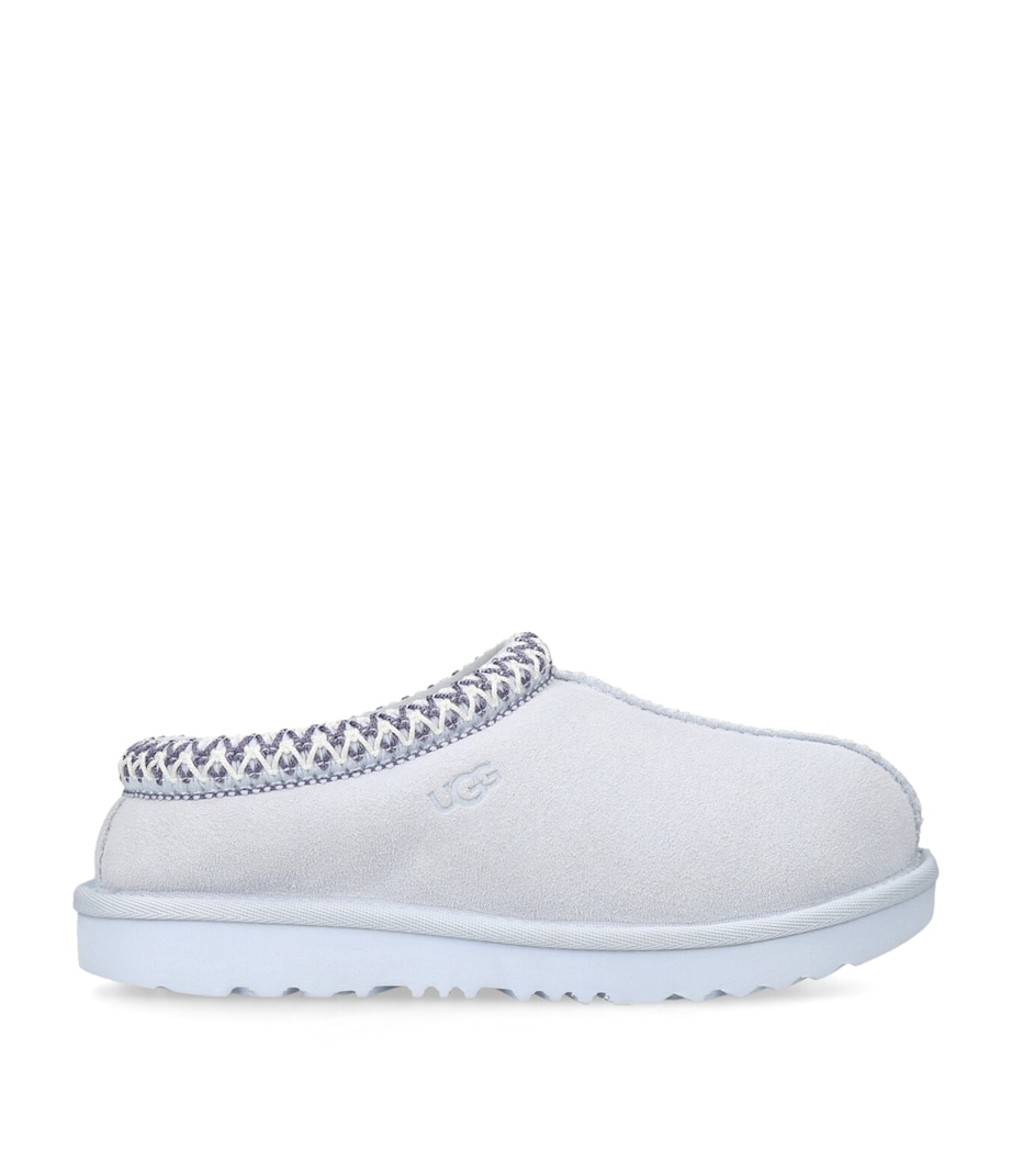 UGG Kids Suede Tasman II Slippers Pale Blue Image 1