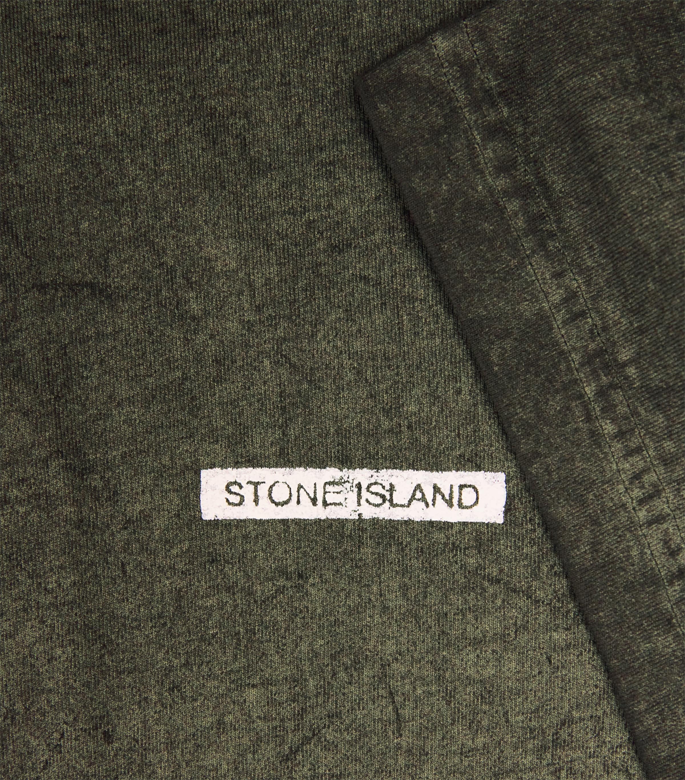 Cotton Faded Logo T-Shirt V0059 Image 5