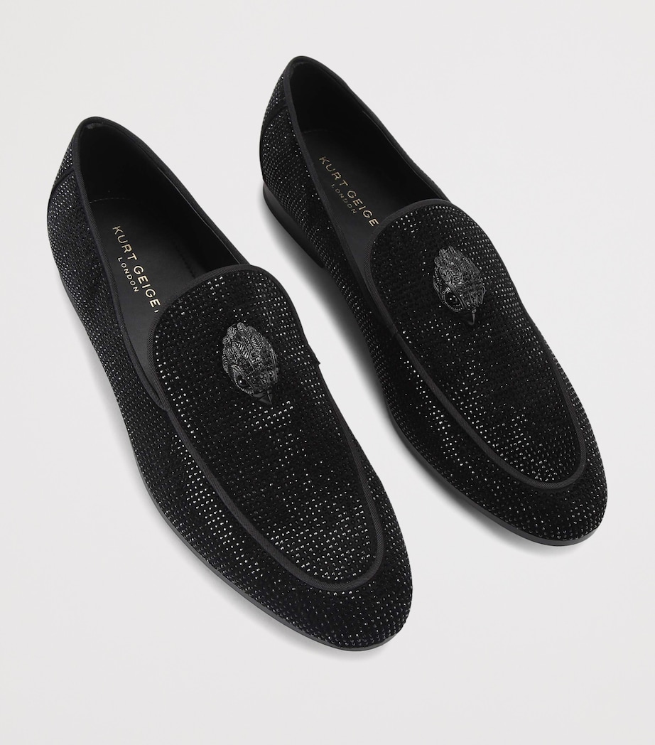 Kurt Geiger London Embellished Hugh 2 Loafers Black/comb Image 4