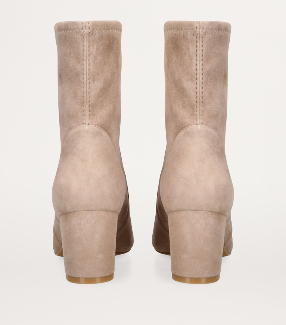 Suede Yuliana Ankle Boots 60 TAN Image 2