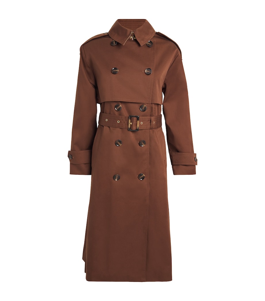 Showerproof Aoife Trench Coat VICUNA/HESSIAN TARTN Image 1