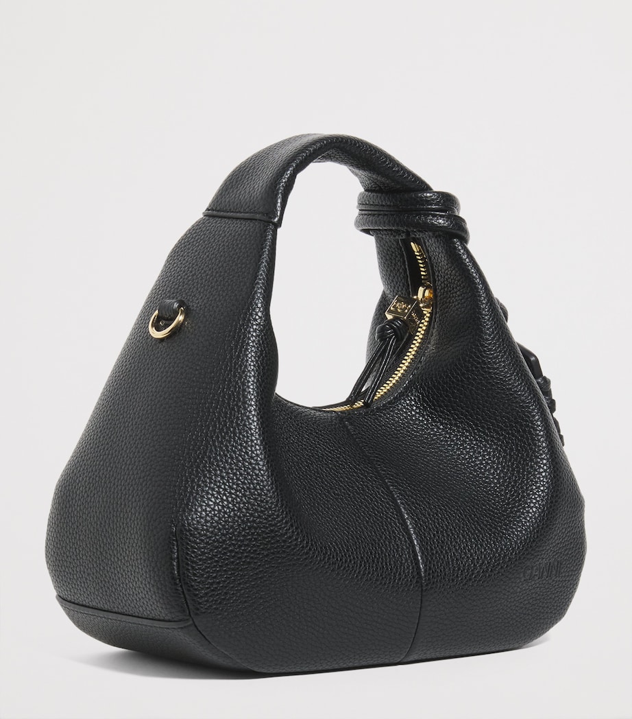 Mini Hobo Bag 099 BLACK Image 3