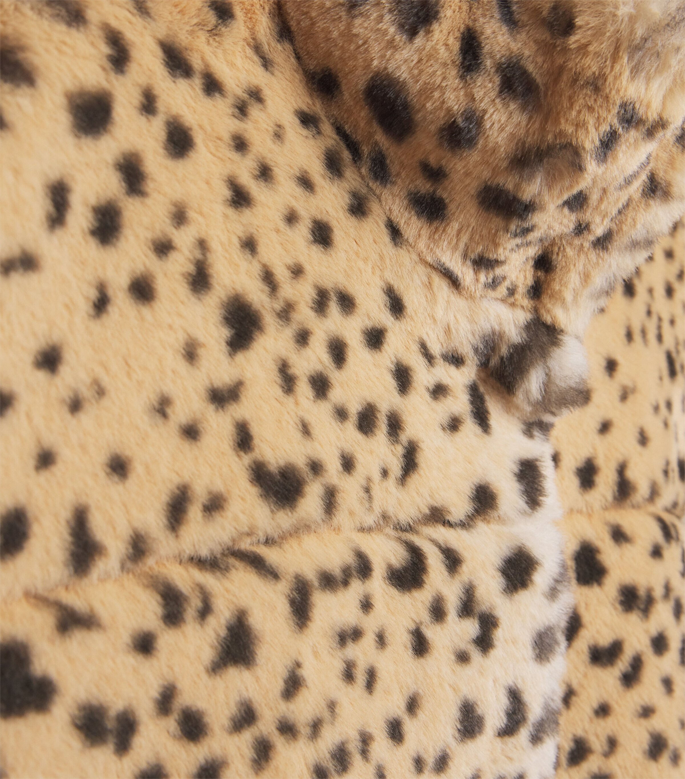 Cheetah Print Gilet (4-12+ Years) OFFWHITE Image 3