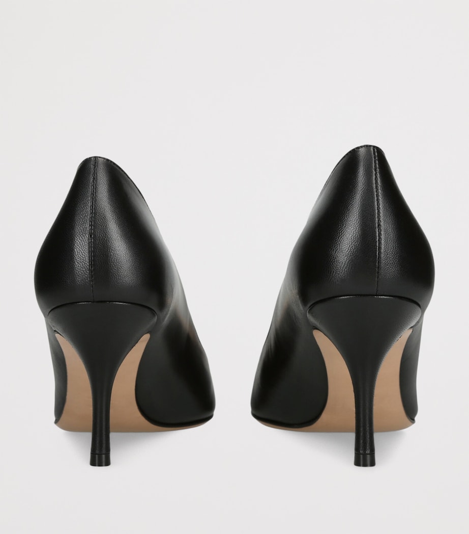 Leather Lara Pumps 70 BLACK Image 2
