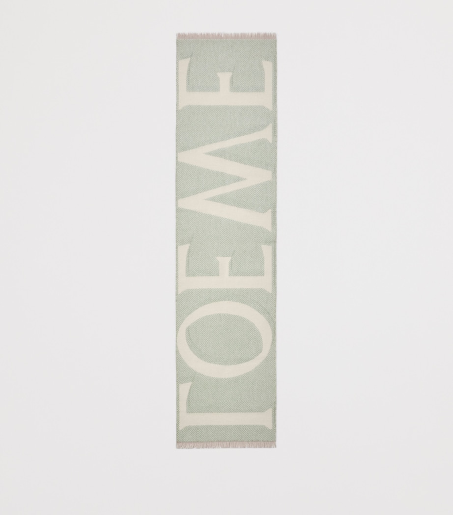 Cashmere-Wool Scarf LIGHT BEIGE Image 2