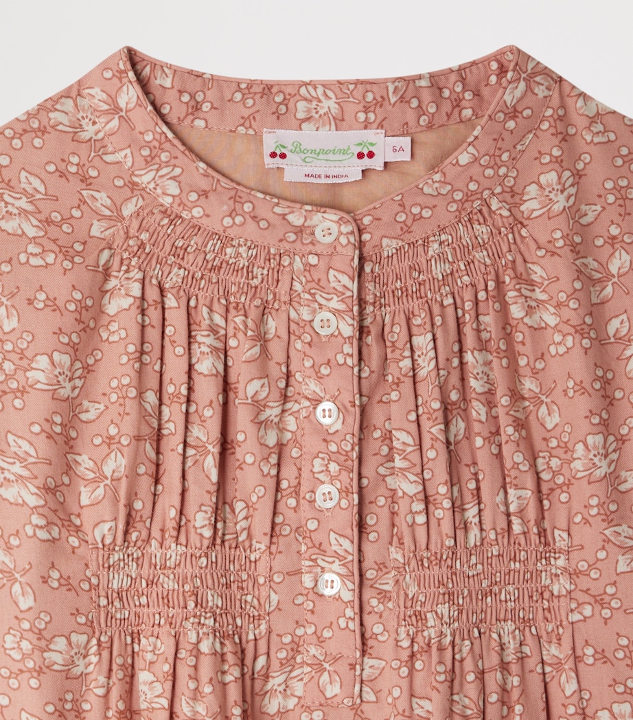 Organic Cotton Tania Dress (4-8 Years) FL ROSE FARD Image 3