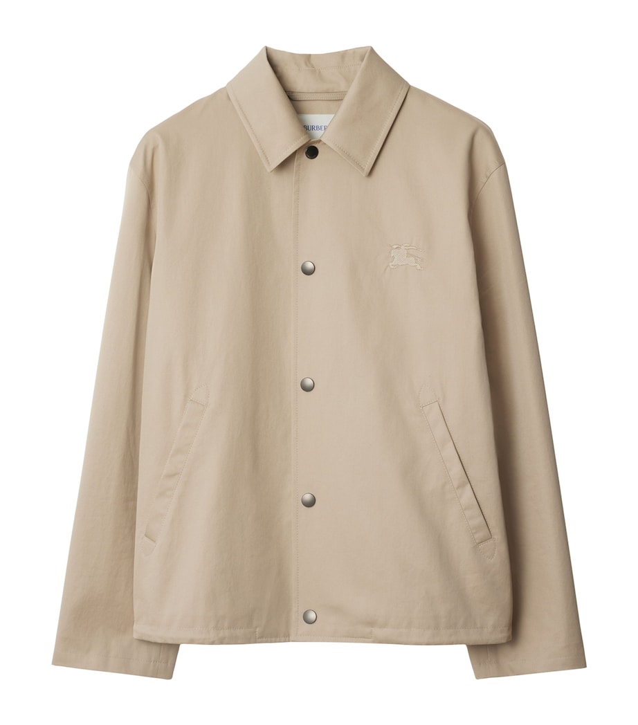 Cotton Gabardine Jacket FOSSIL Image 1