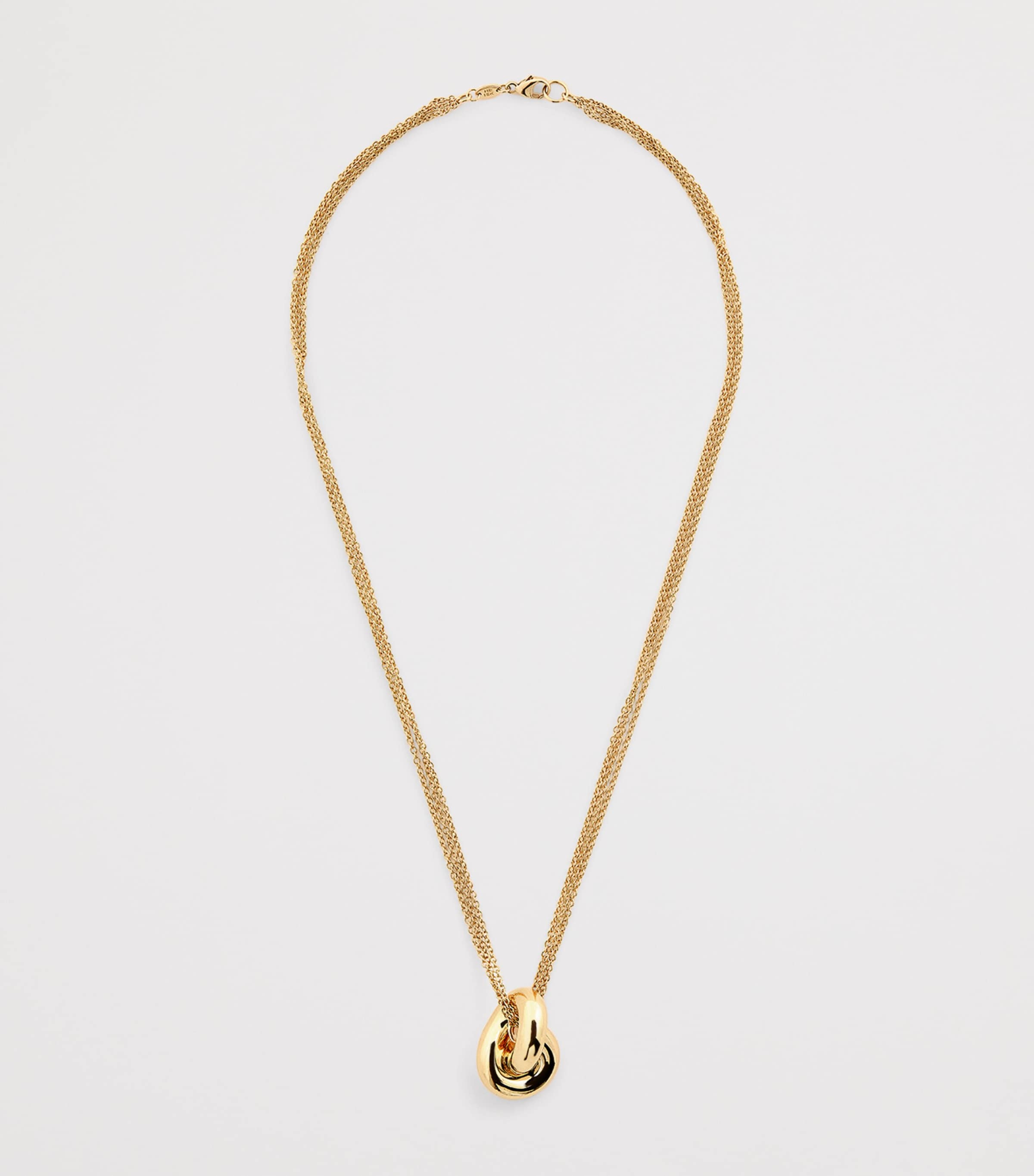 Yellow Gold Legacy Knot Necklace YELLOW GOLD Image 3