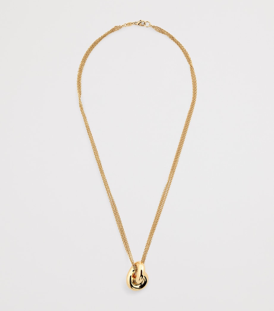 Yellow Gold Legacy Knot Necklace YELLOW GOLD Image 3