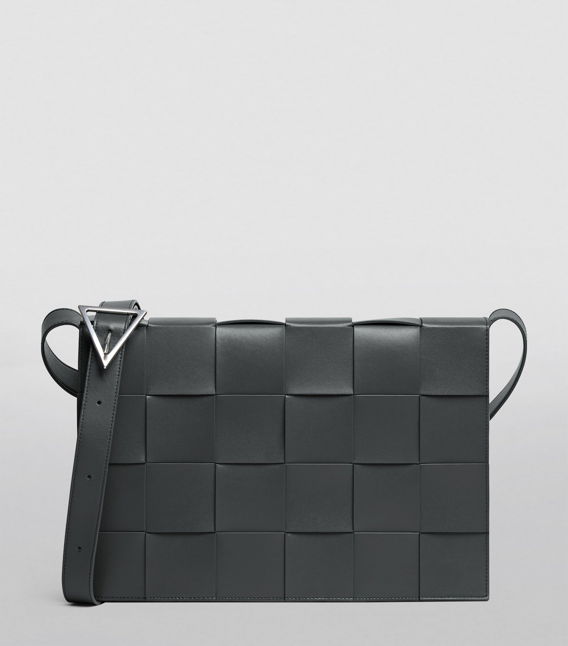 Bottega Veneta Brown Maxi Leather Cassette Camera Bag | Harrods UK