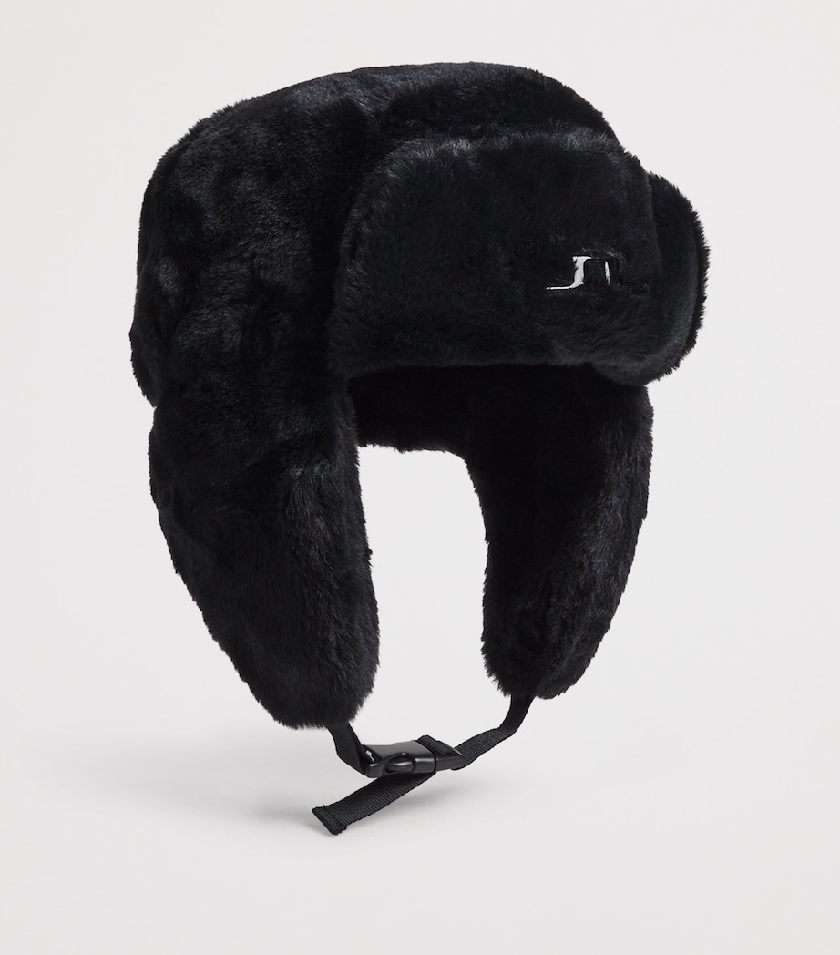 Faux Fur Offpist Trapper Hat BLACK9999 Image 2