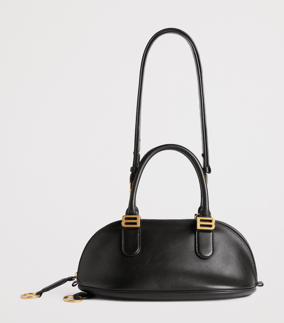 Balenciaga Mini Leather Bolero Bowling Bag Image 6